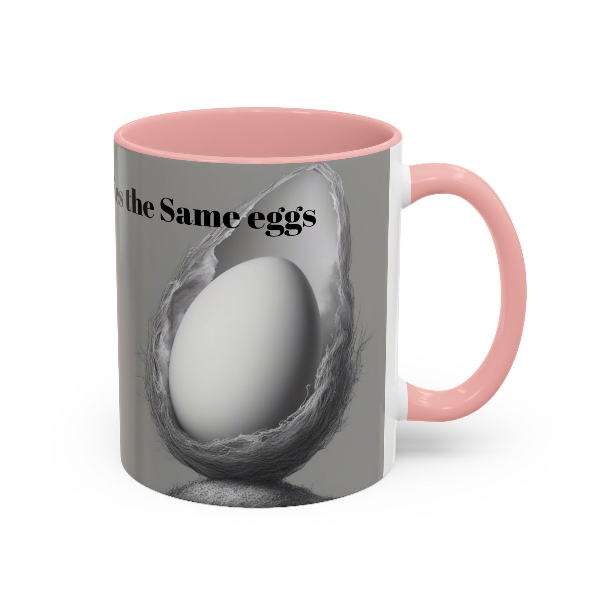 "A Womb Never Carries the Same Eggs" by Olga Foreign Unique Accent Coffee Mug –