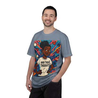 T-Shirt — "And Then My Thoughts" Empowerment Graphic Tee