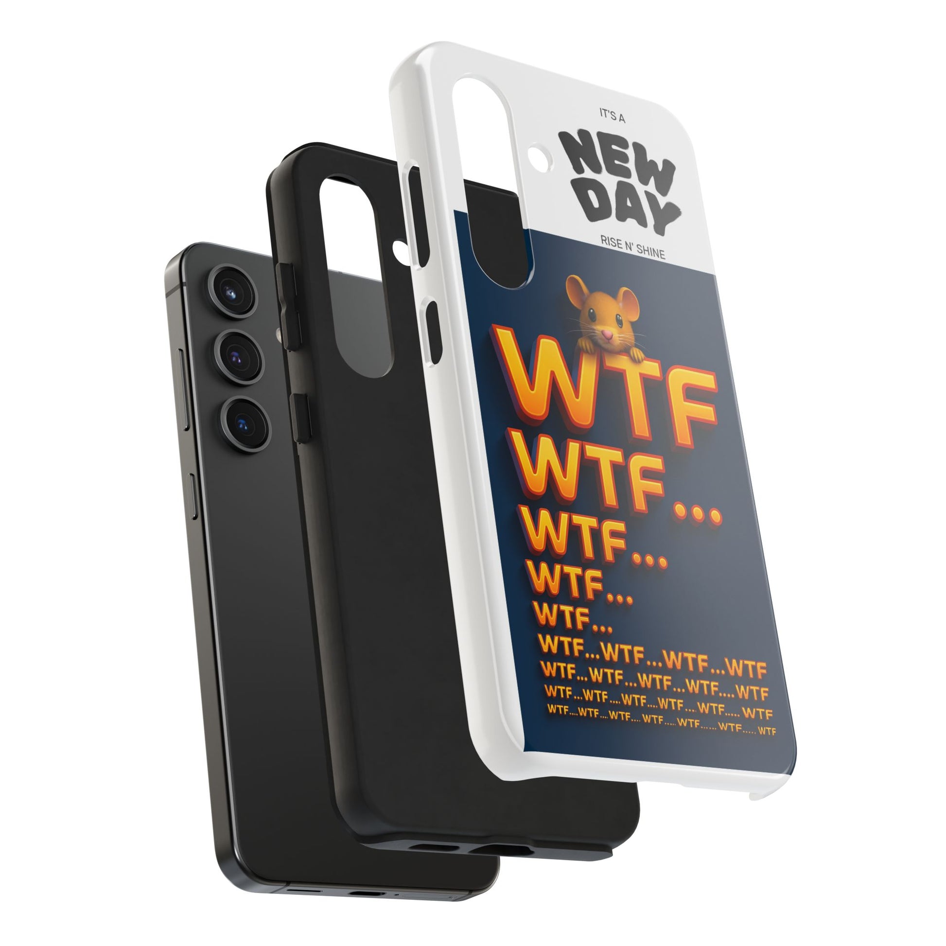 Olga Foreign Design WTF Tough Phone Case - Fun and Quirky Design for the Playful User