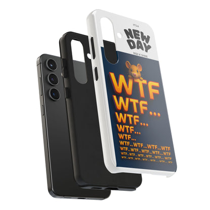 Olga Foreign Design WTF Tough Phone Case - Fun and Quirky Design for the Playful User