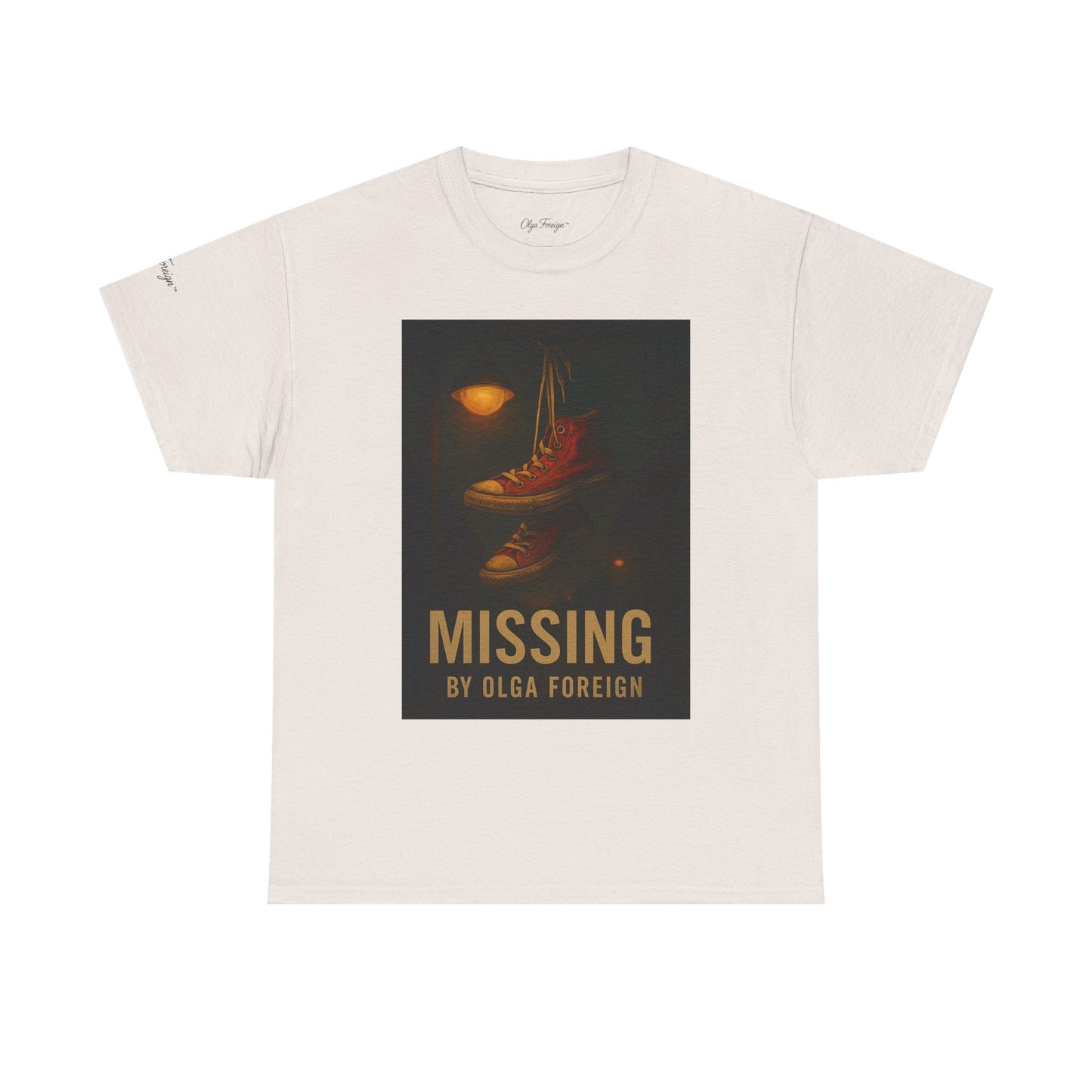 "Missing" by Olga Foreign Tee for Awareness of missing Black and Brown Women
