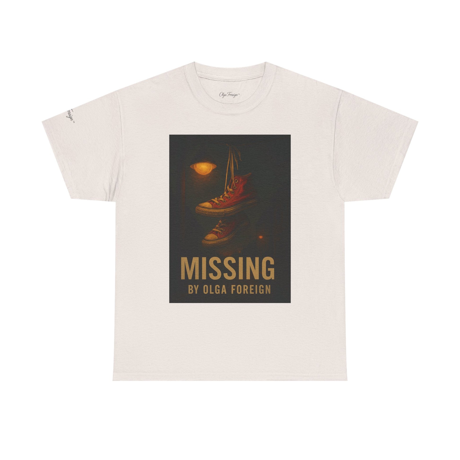 "Missing" by Olga Foreign Tee for Awareness of missing Black and Brown Women