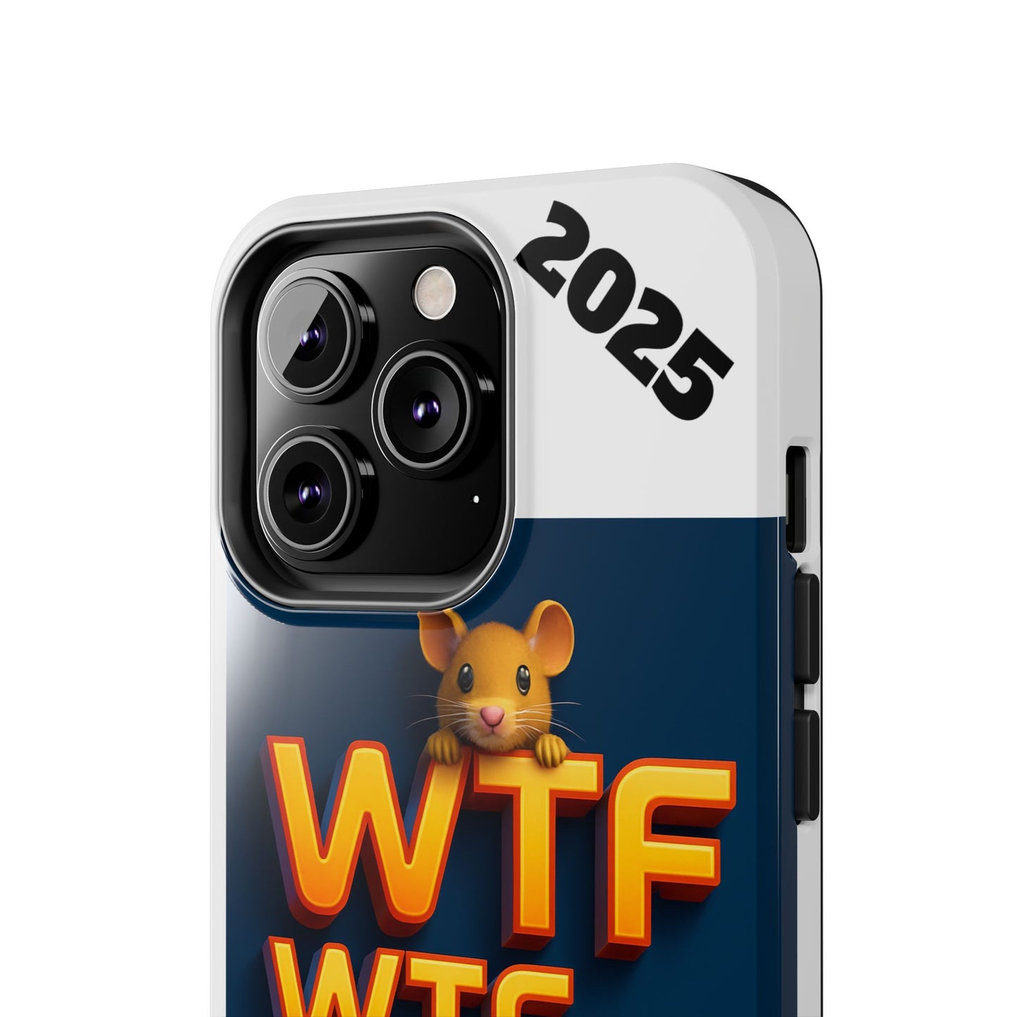 WTF Tough Phone Case by Olga Foreign Design - Fun and Quirky Design for the Playful User