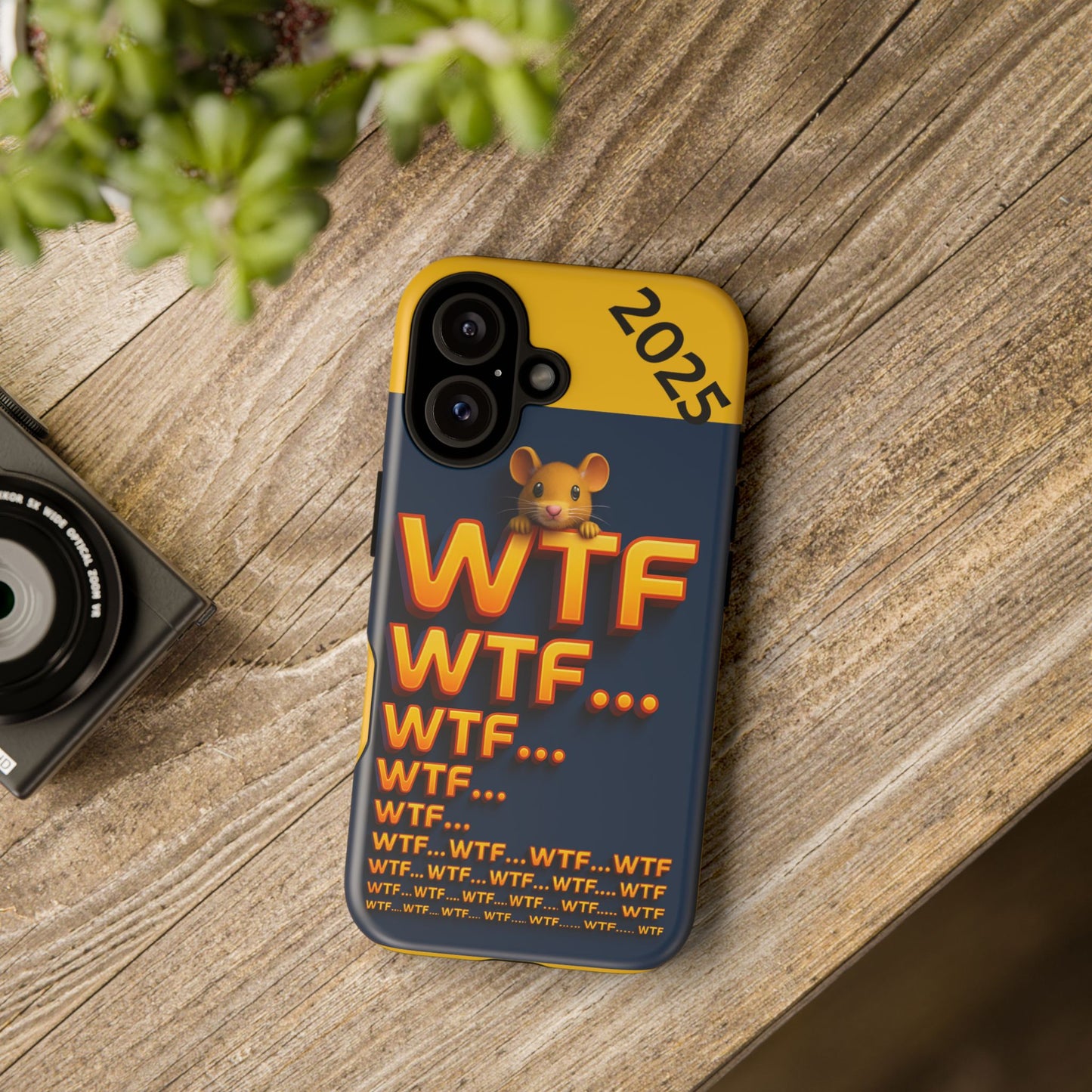 Funny Mouse Phone Case -  by Olga Foreign - Tough and Stylish