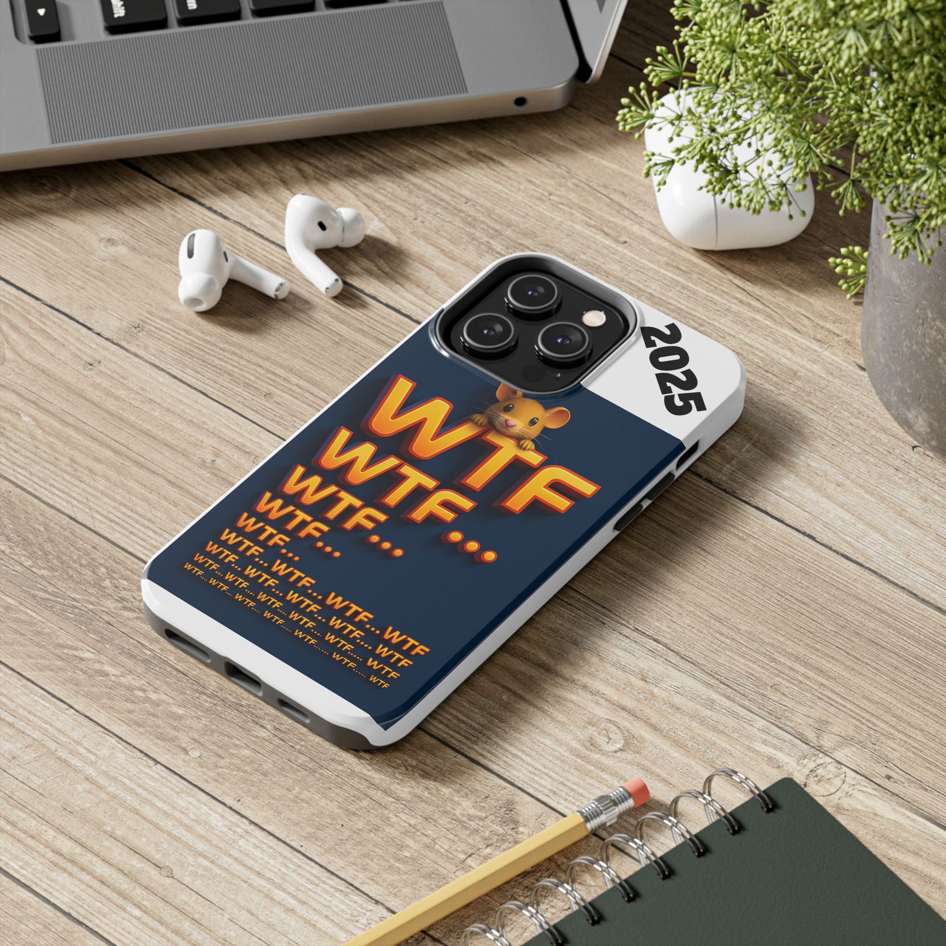 Olga Foreign Design WTF Tough Phone Case - Fun and Quirky Design for the Playful User