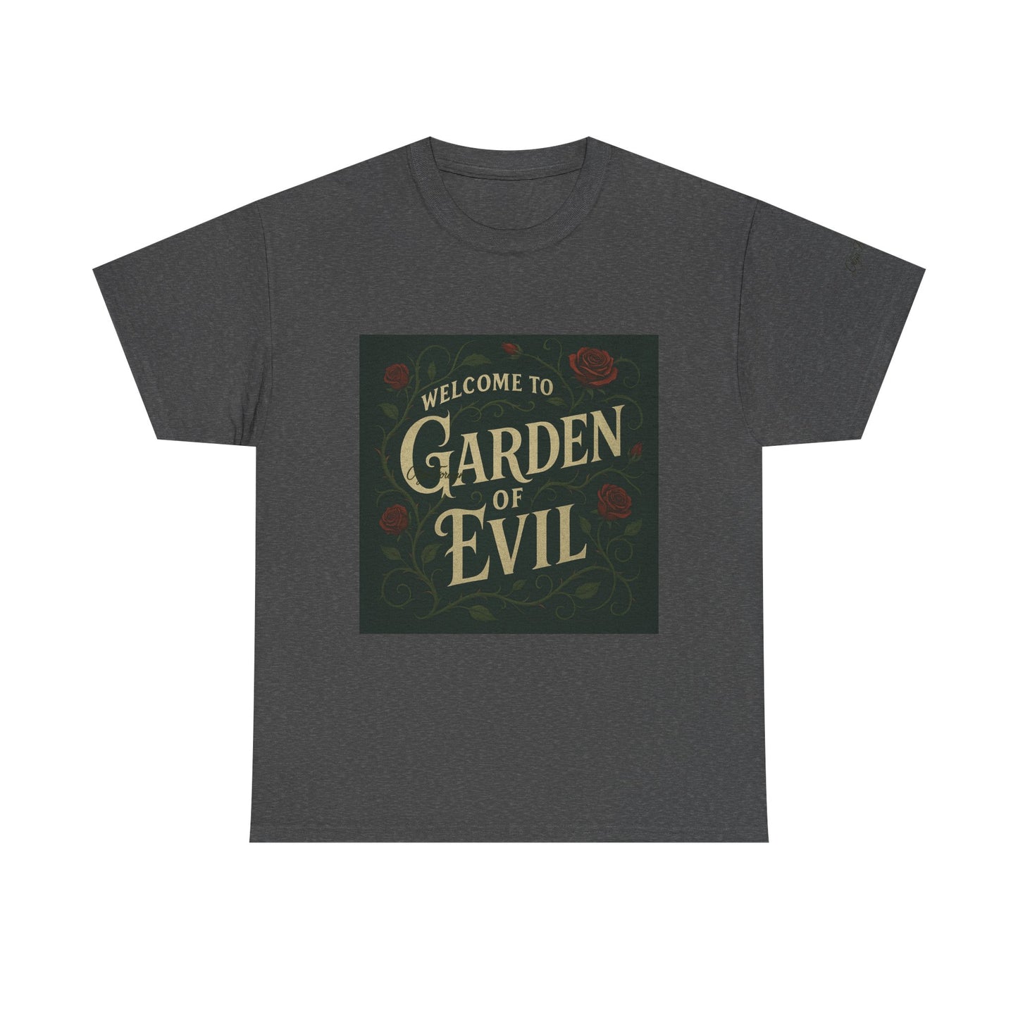 Garden of Evil by Olga Foreign Unisex Heavy Cotton Tee