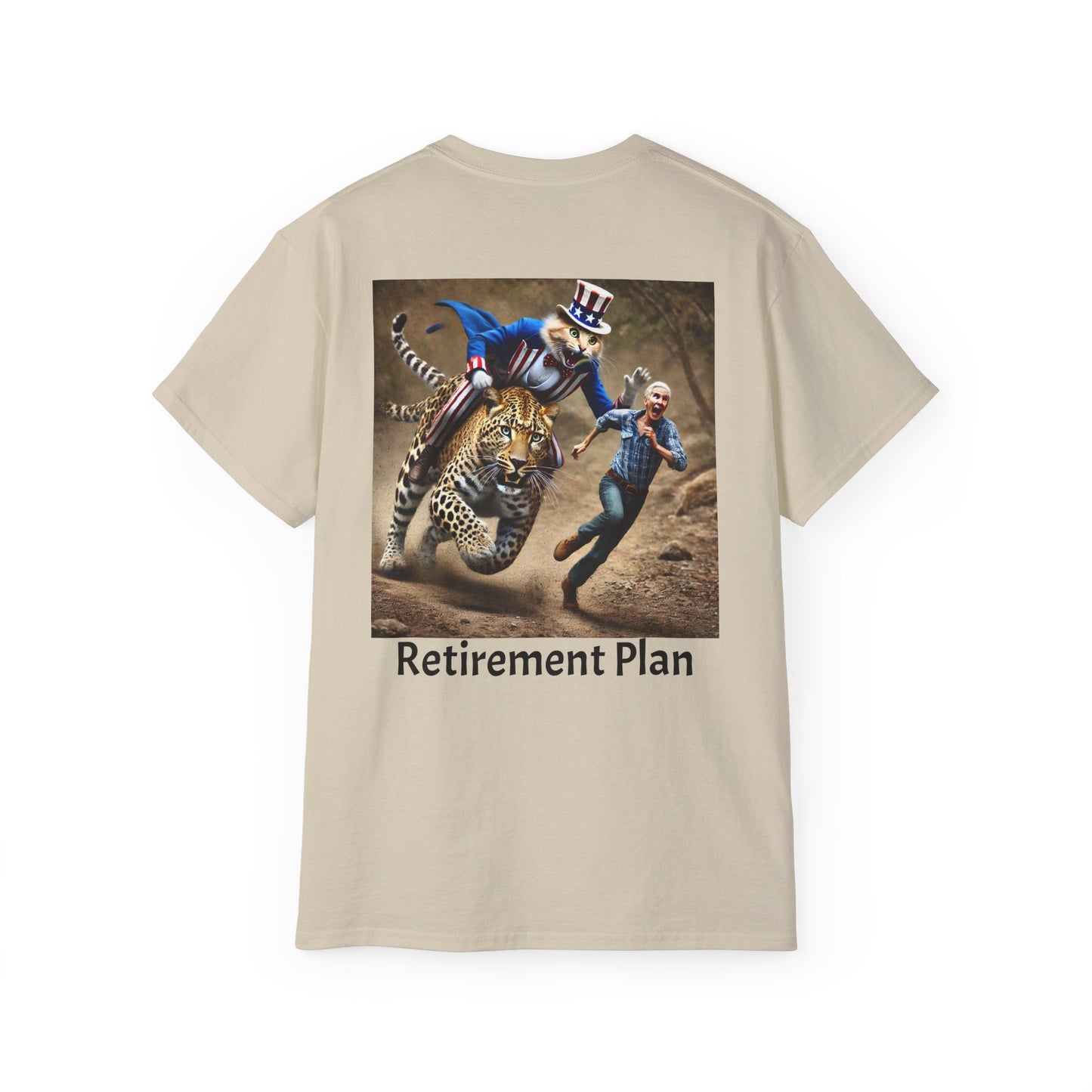 Funny Retirement by Olga Foreign Unisex Ultra Cotton Tee
