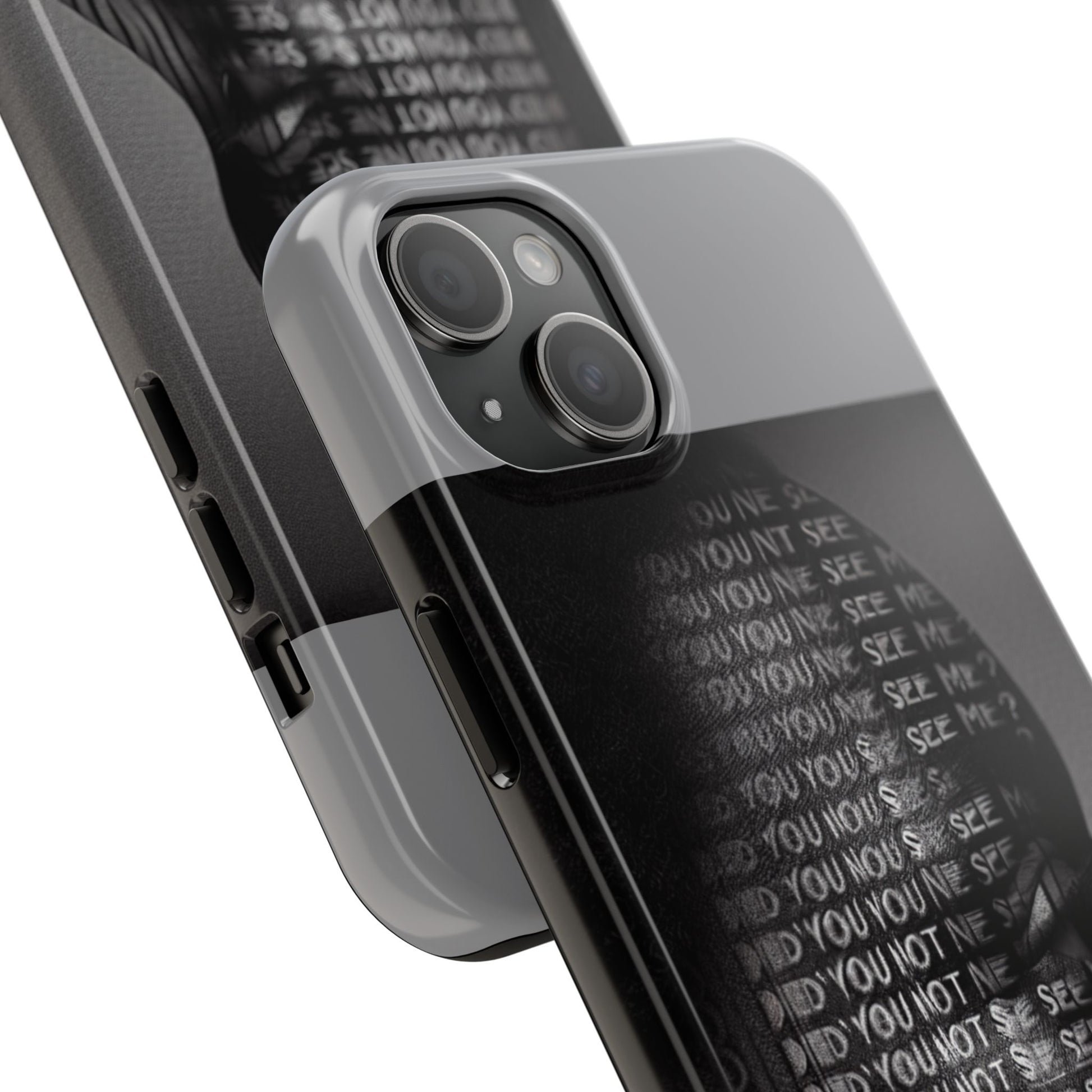 Did You Not See Me? by Olga Foreign. Tough Phone Case -