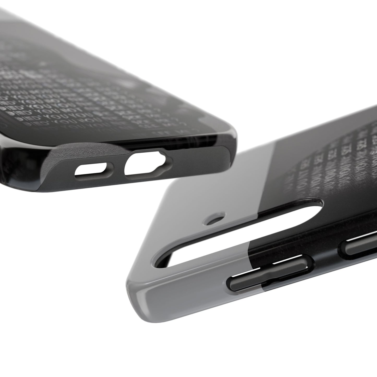 Did You Not See Me? by Olga Foreign. Tough Phone Case -