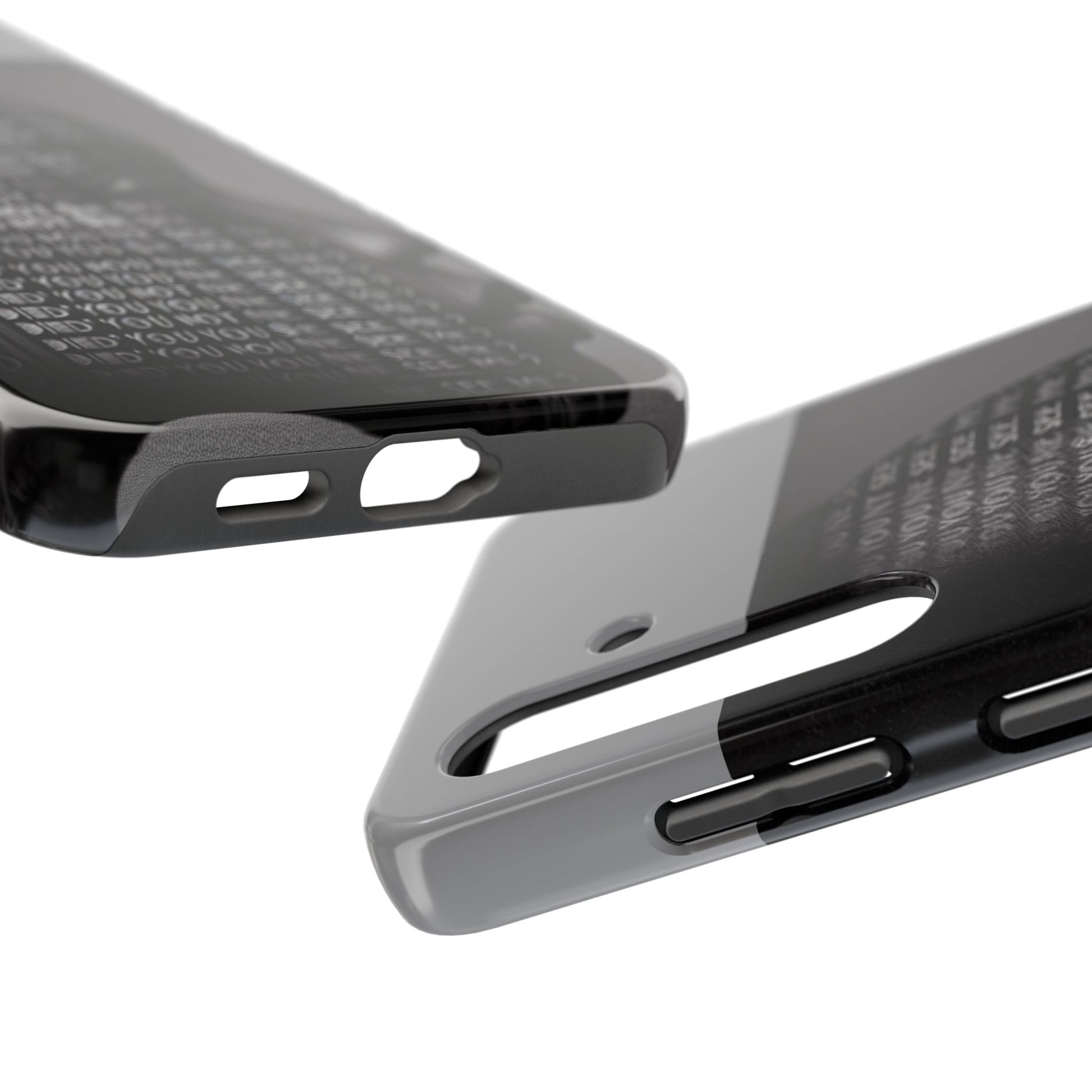 Did You Not See Me? by Olga Foreign. Tough Phone Case -