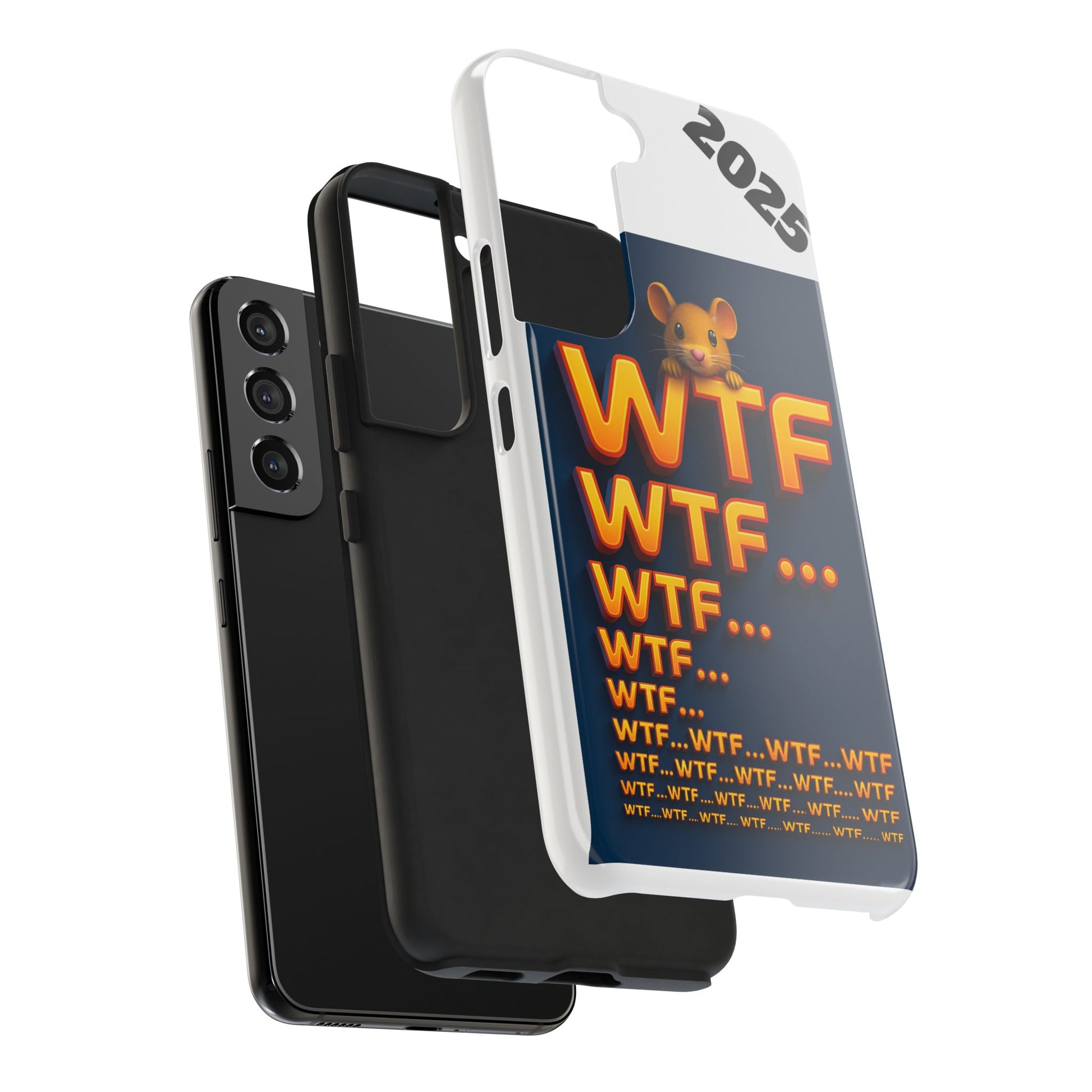 Olga Foreign Design WTF Tough Phone Case - Fun and Quirky Design for the Playful User