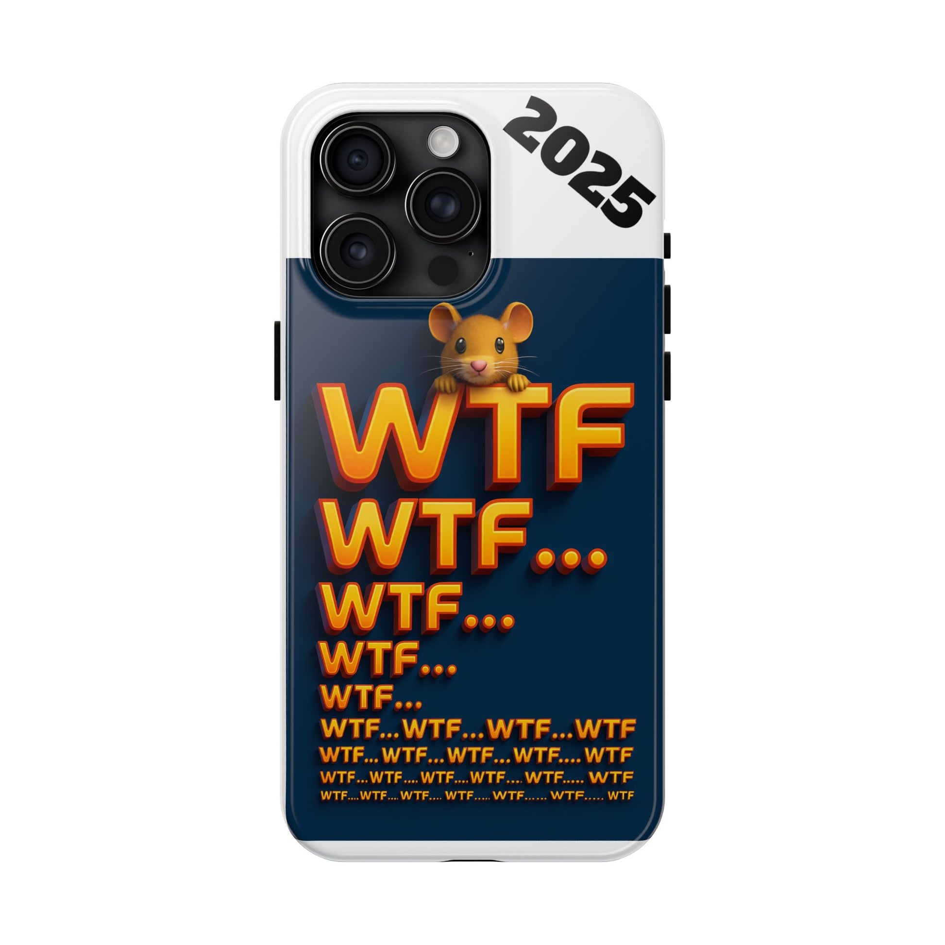 Olga Foreign Design WTF Tough Phone Case - Fun and Quirky Design for the Playful User