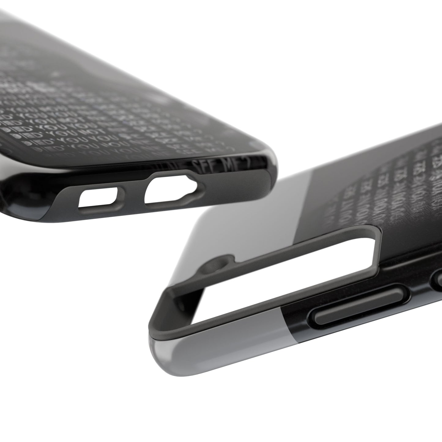 Did You Not See Me? by Olga Foreign. Tough Phone Case -