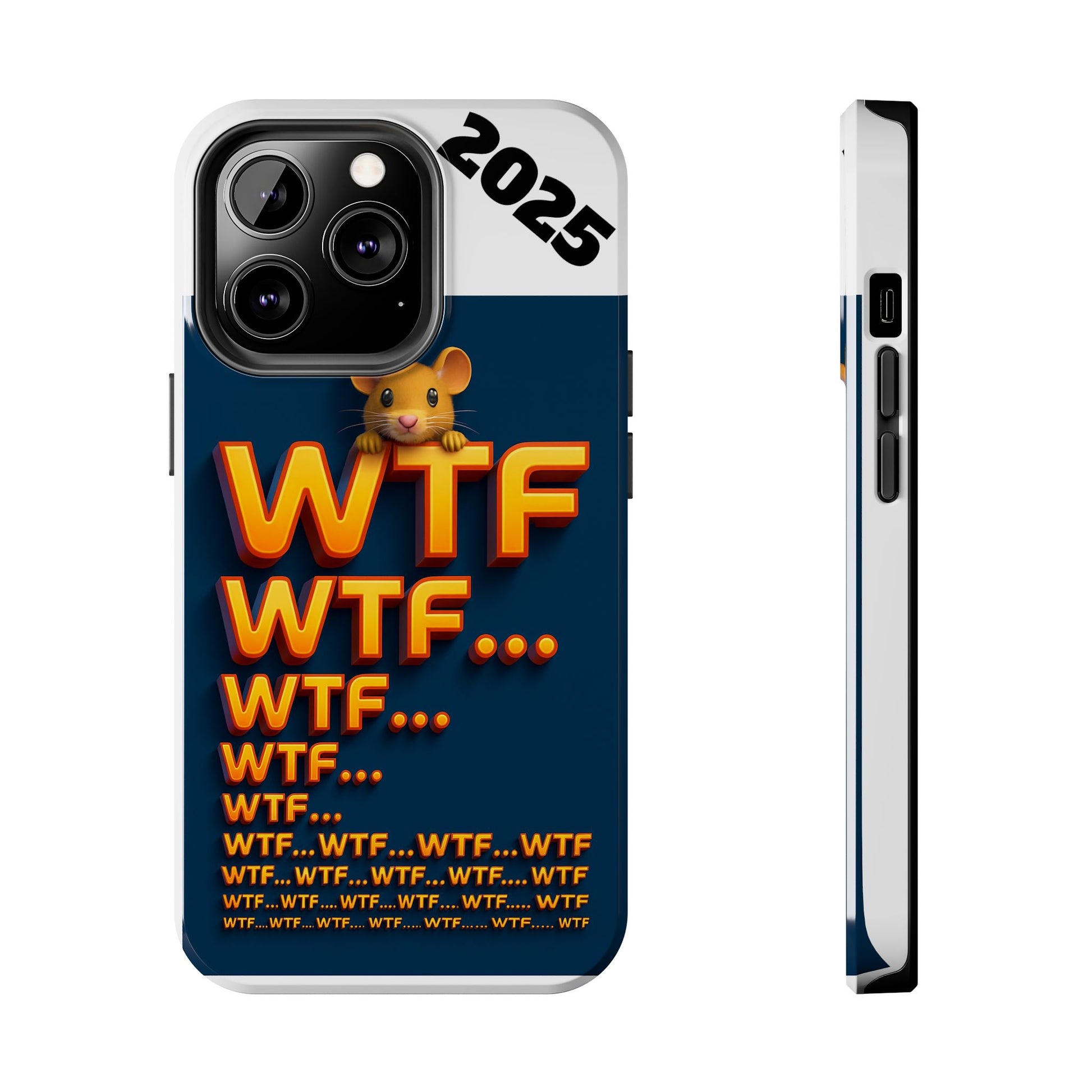 Olga Foreign Design WTF Tough Phone Case - Fun and Quirky Design for the Playful User