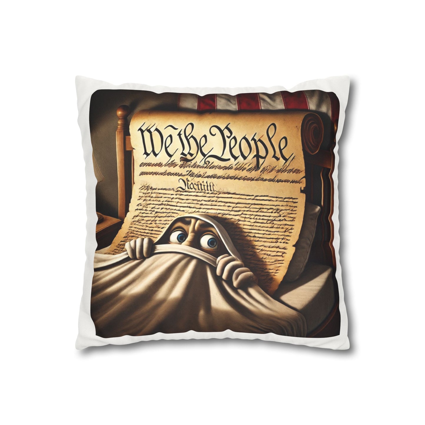 "We The People" Pillowcase by Olga Foreign Design