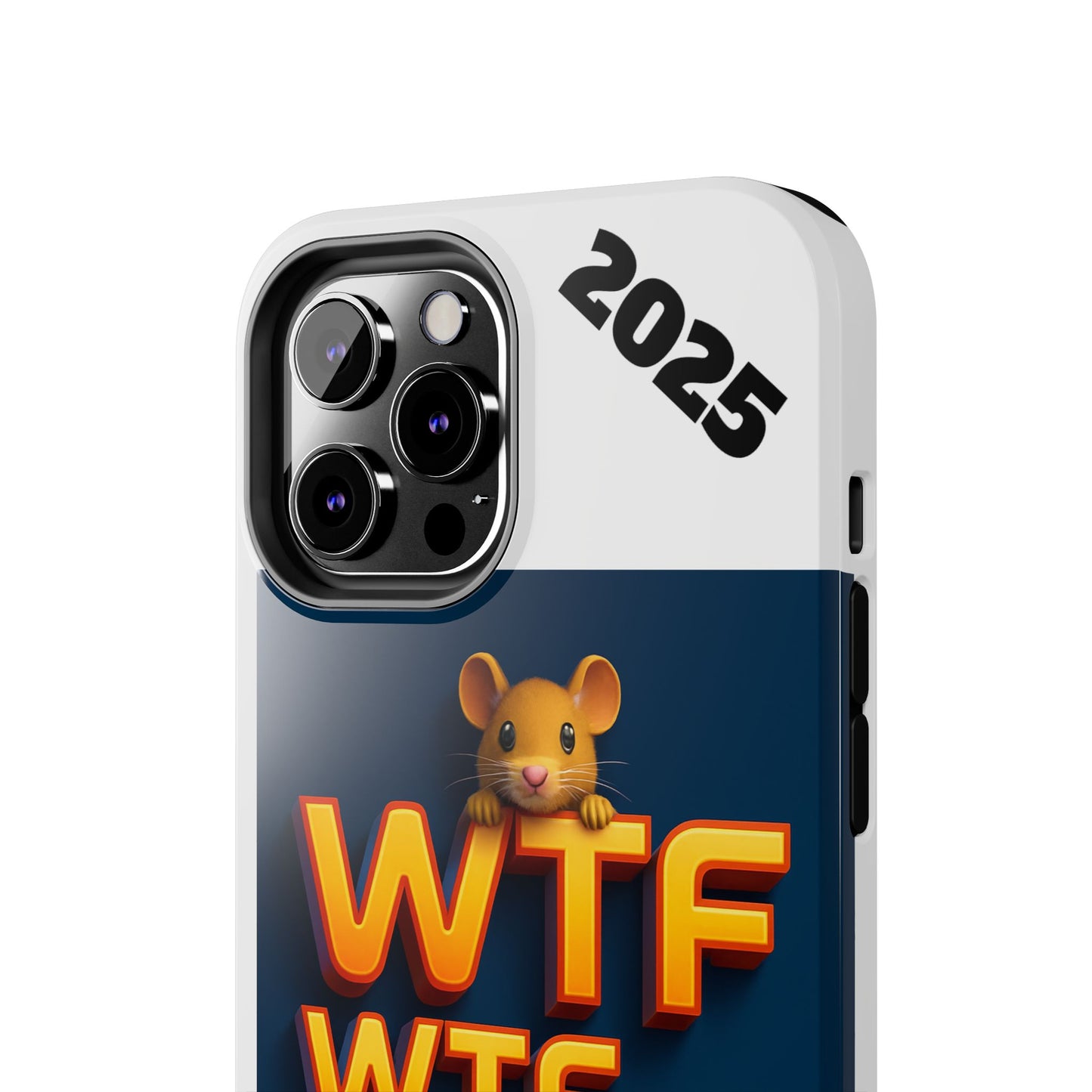 WTF Tough Phone Case by Olga Foreign Design - Fun and Quirky Design for the Playful User