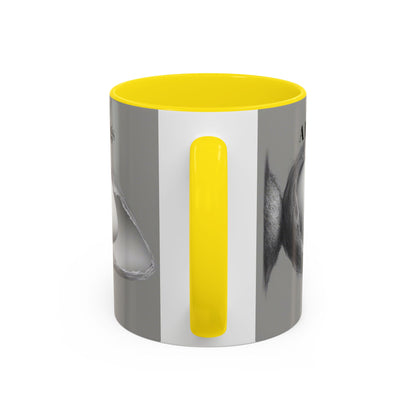 Olga Foreign Design Unique Accent Coffee Mug – "Life Never Carries the Same Eggs"