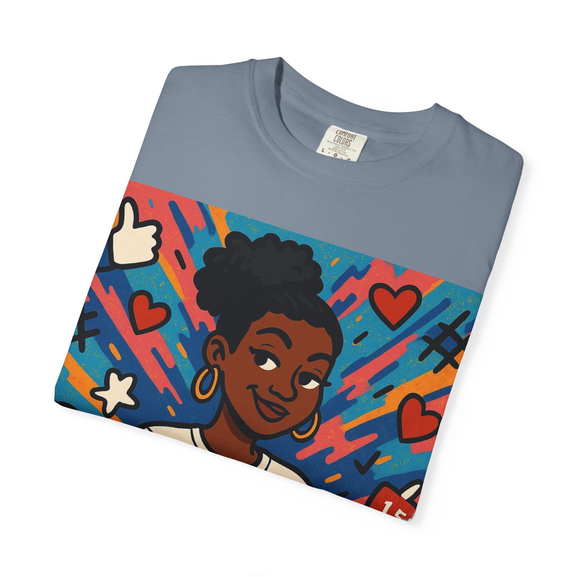 T-Shirt — "And Then My Thoughts" Empowerment Graphic Tee