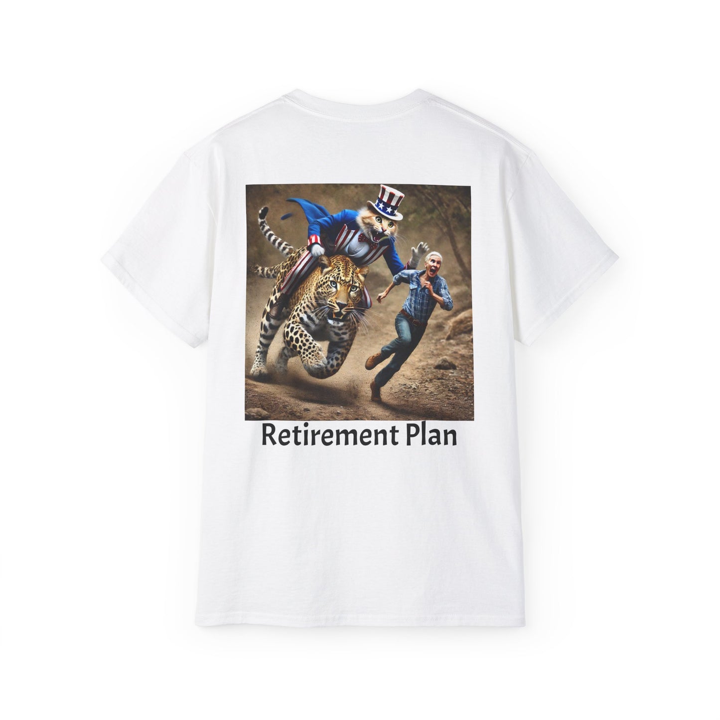 Funny Retirement by Olga Foreign Unisex Ultra Cotton Tee