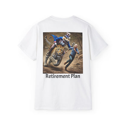 Funny Retirement by Olga Foreign Unisex Ultra Cotton Tee