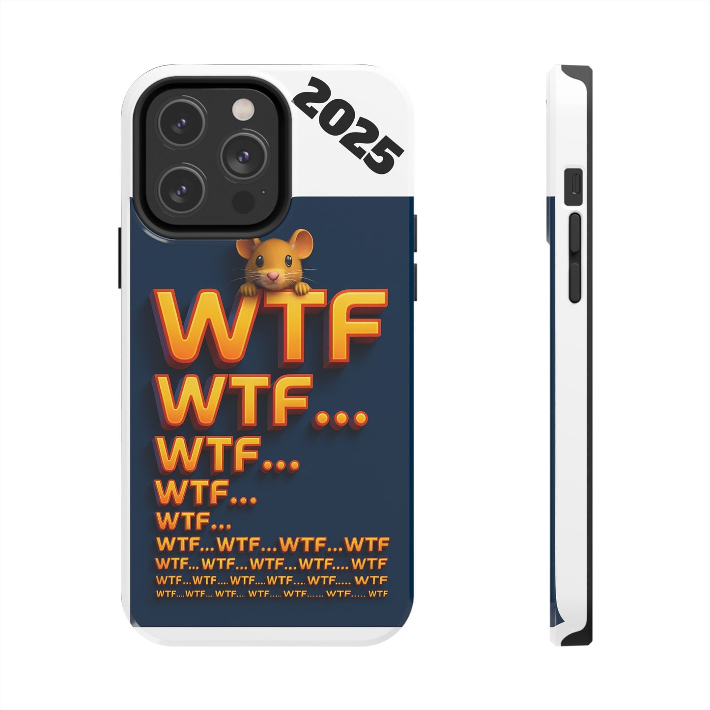 Olga Foreign Design WTF Tough Phone Case - Fun and Quirky Design for the Playful User