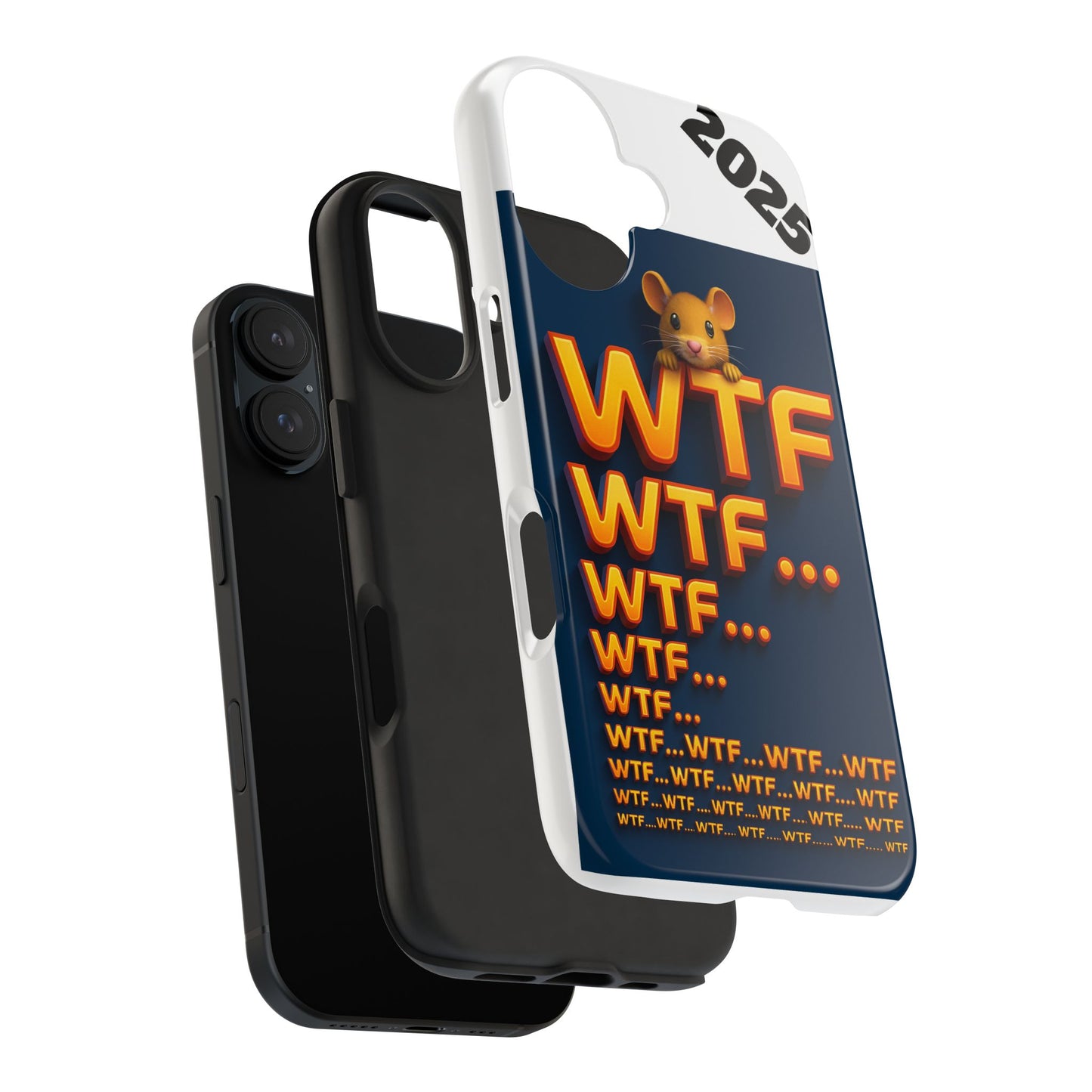 Olga Foreign Design WTF Tough Phone Case - Fun and Quirky Design for the Playful User