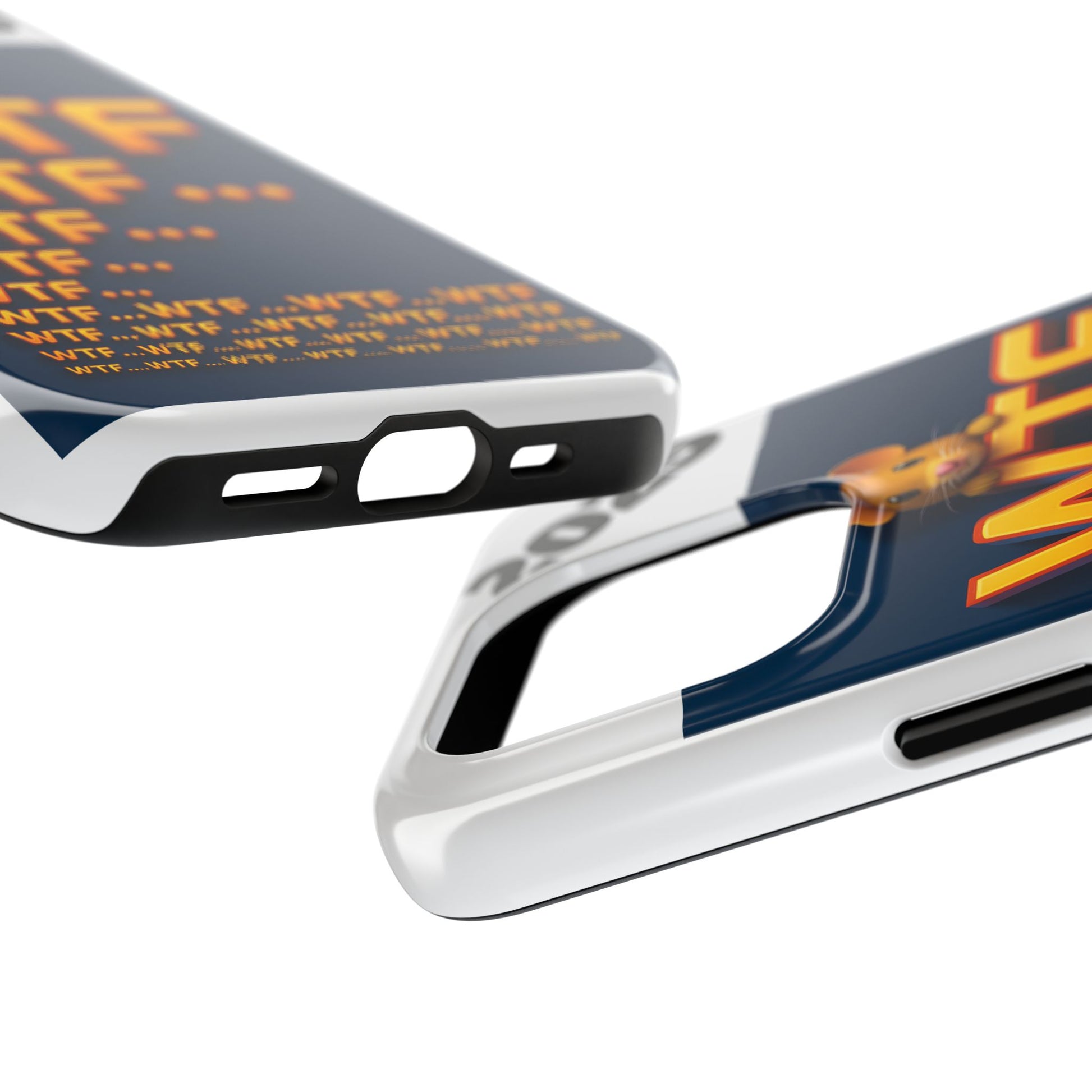 Olga Foreign Design WTF Tough Phone Case - Fun and Quirky Design for the Playful User