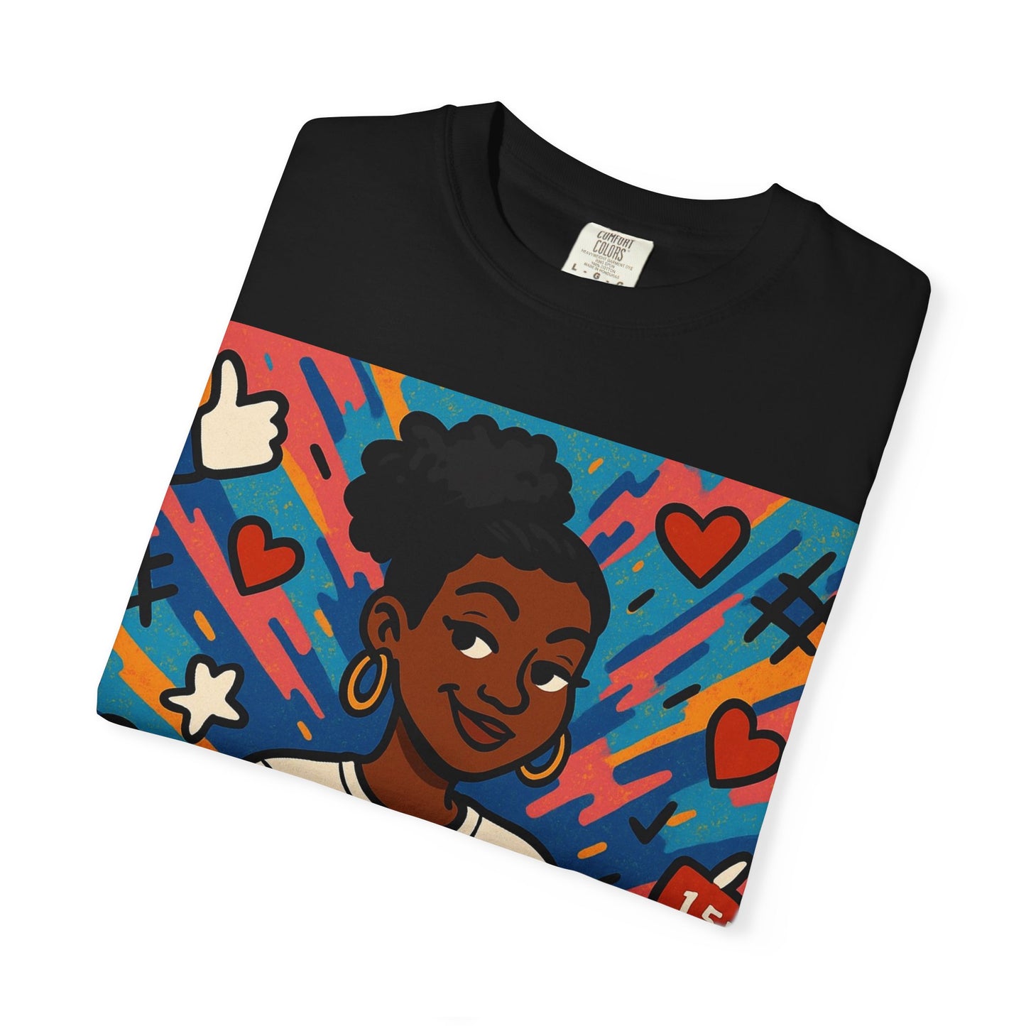 T-Shirt — "And Then My Thoughts" Empowerment Graphic Tee