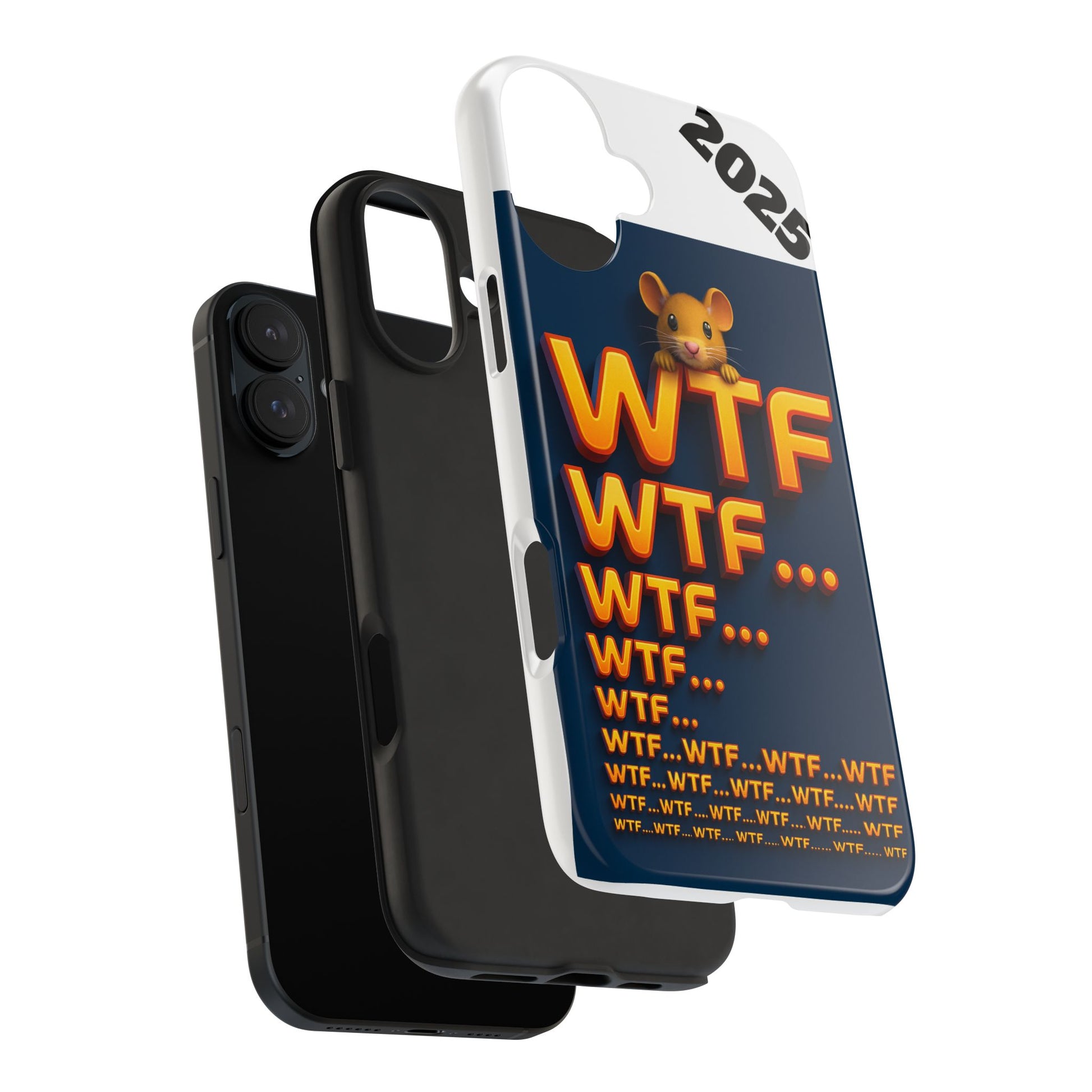 Olga Foreign Design WTF Tough Phone Case - Fun and Quirky Design for the Playful User
