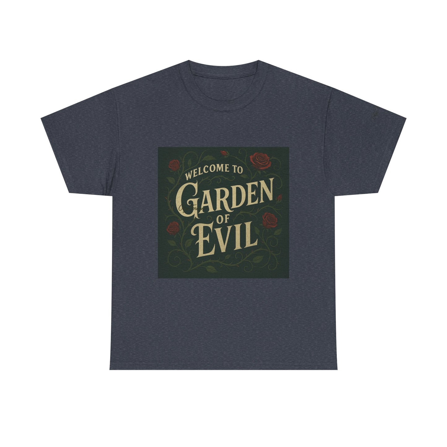 Garden of Evil by Olga Foreign Unisex Heavy Cotton Tee