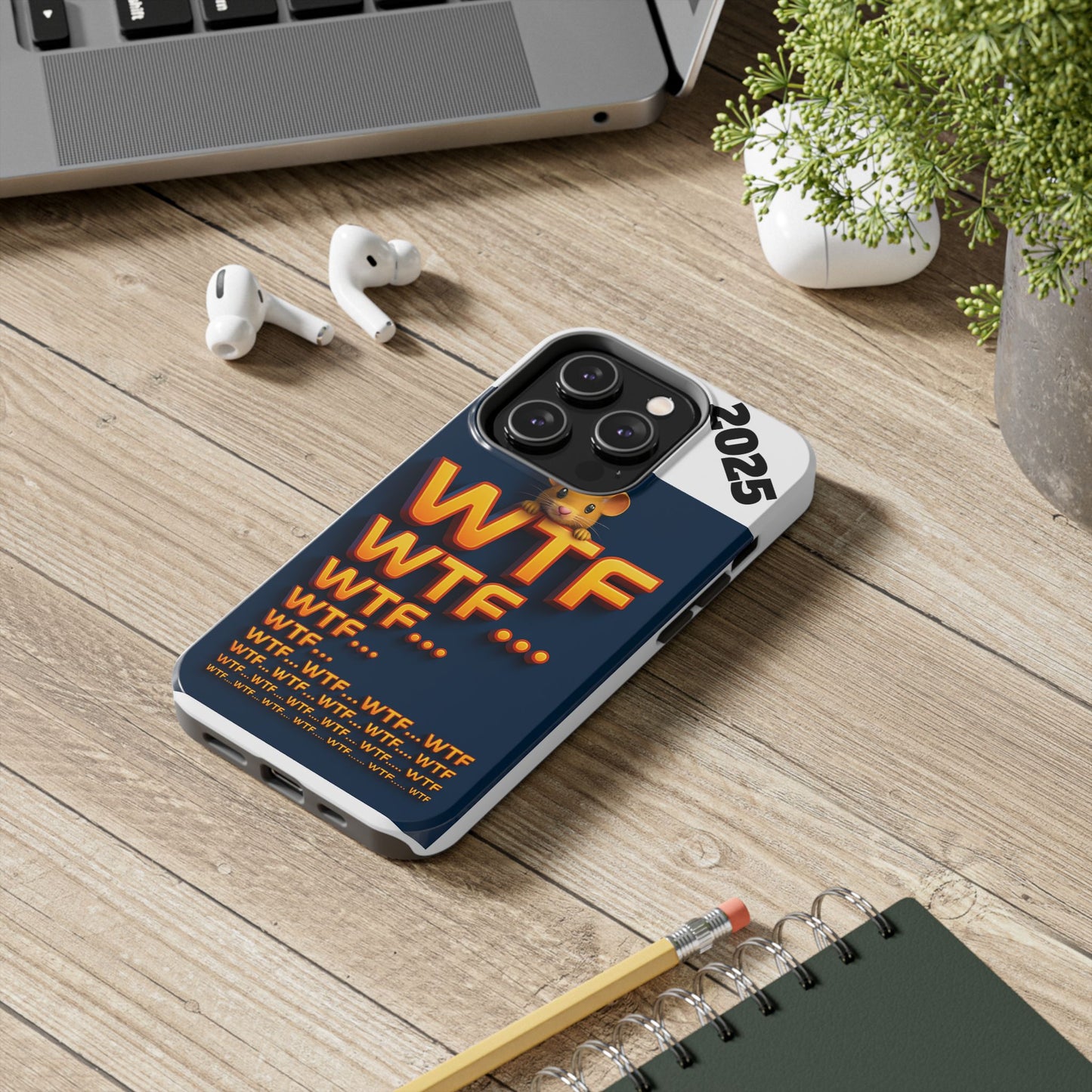 Olga Foreign Design WTF Tough Phone Case - Fun and Quirky Design for the Playful User