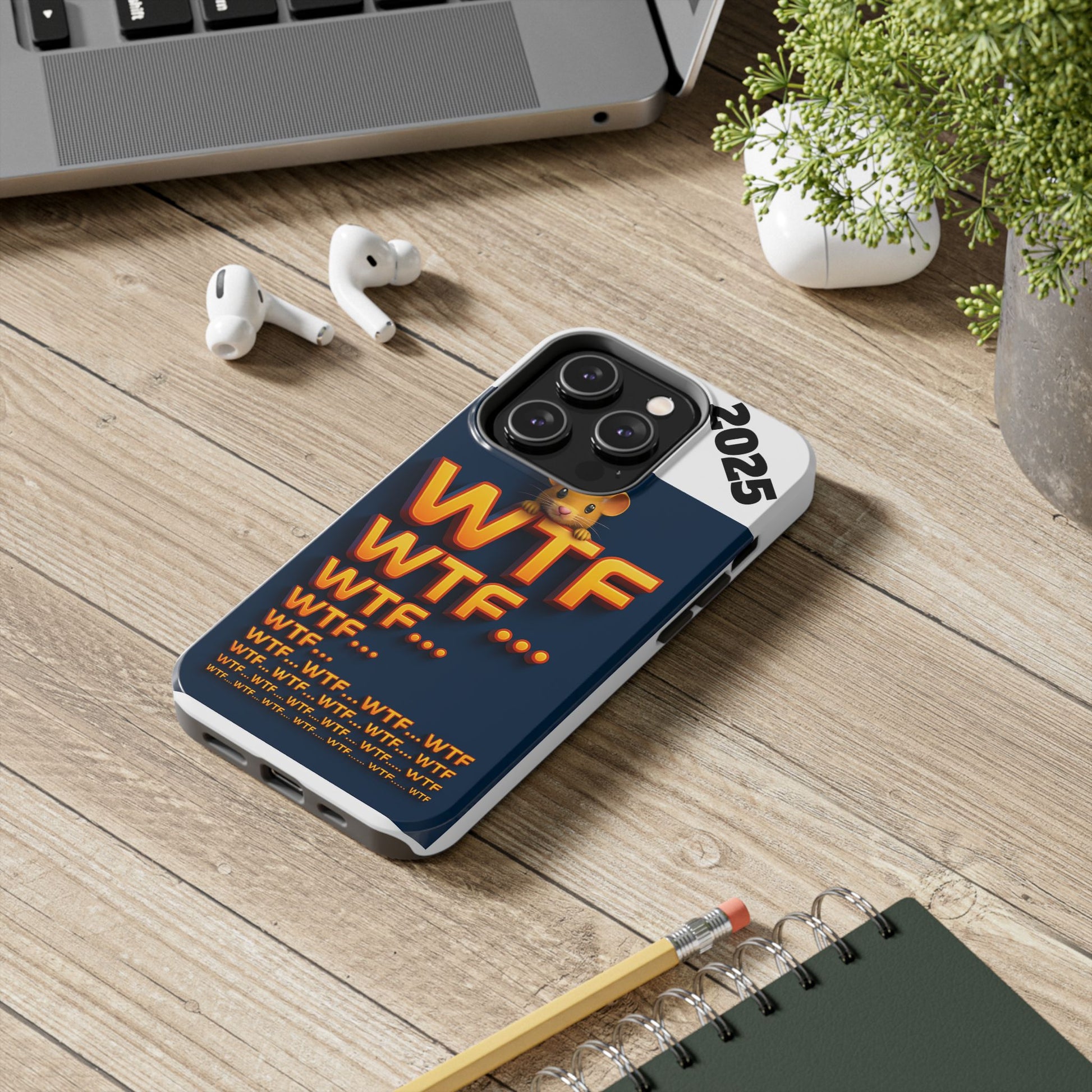 Olga Foreign Design WTF Tough Phone Case - Fun and Quirky Design for the Playful User