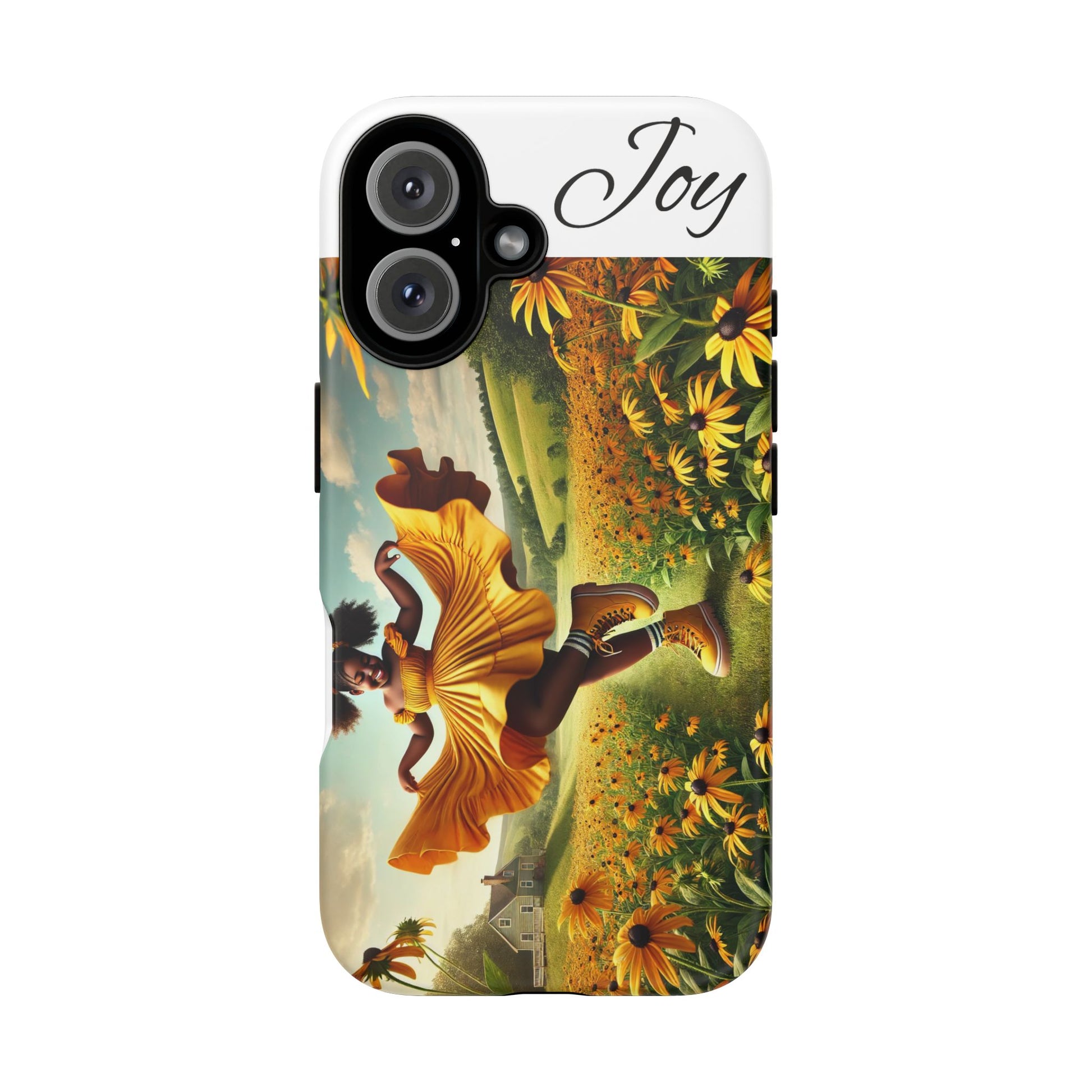 Joyful Floral Phone Case - by Olga Foreign Tough Cases for Vibrant Souls