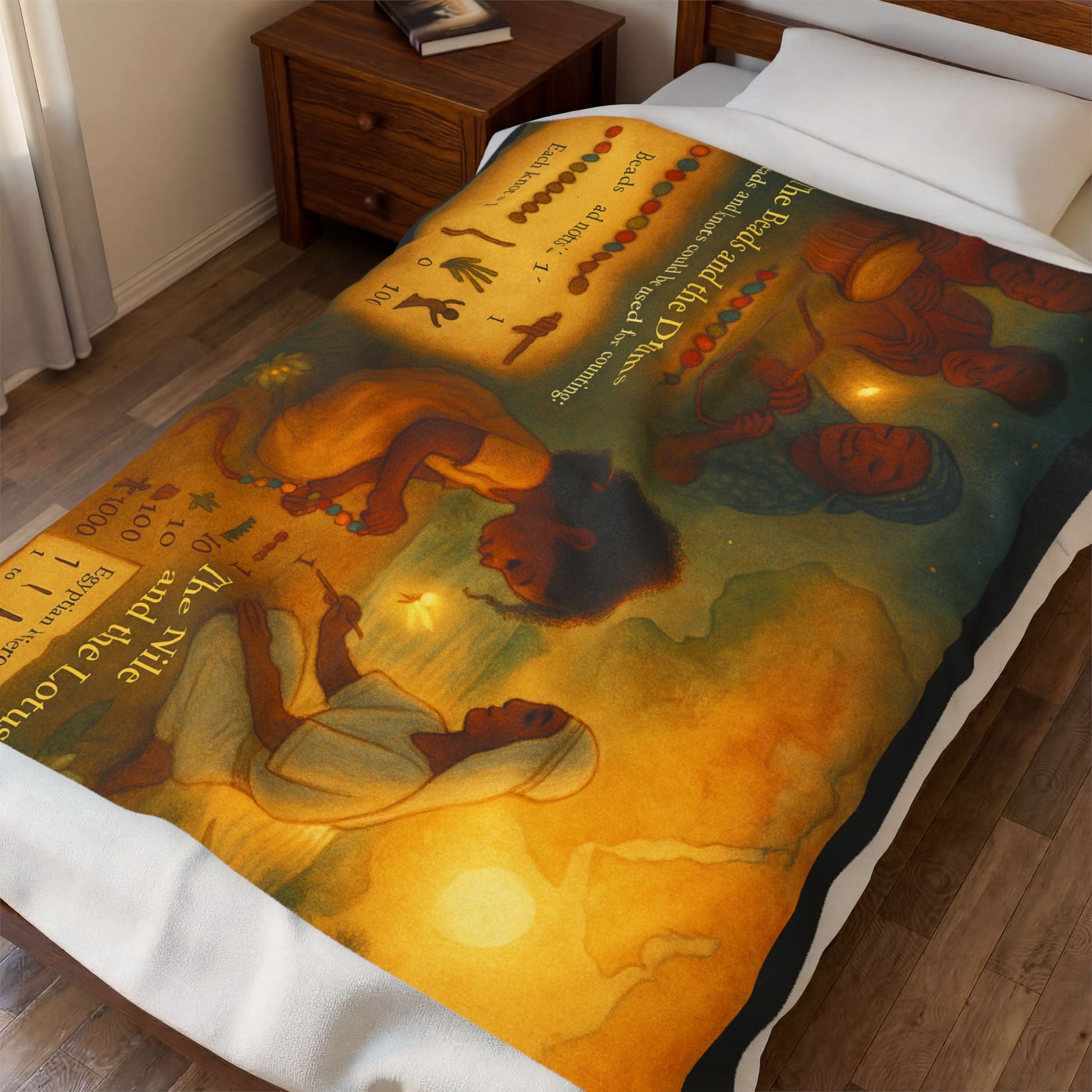 123 Childs Math Blanket by Olga Foreign