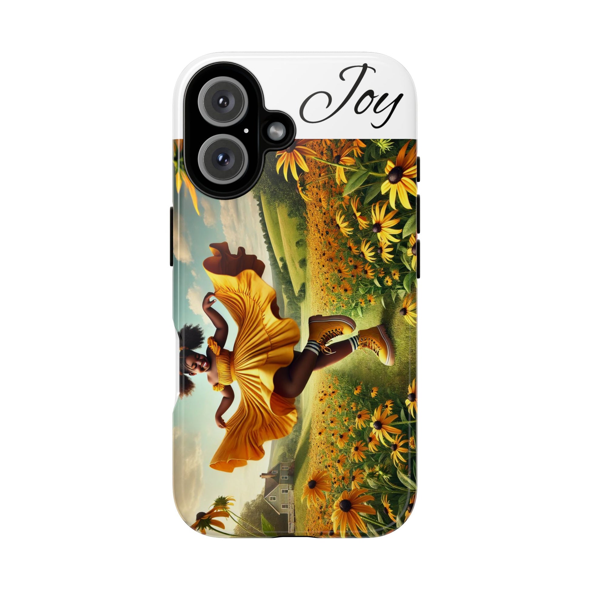 Joyful Floral Phone Case - by Olga Foreign Tough Cases for Vibrant Souls