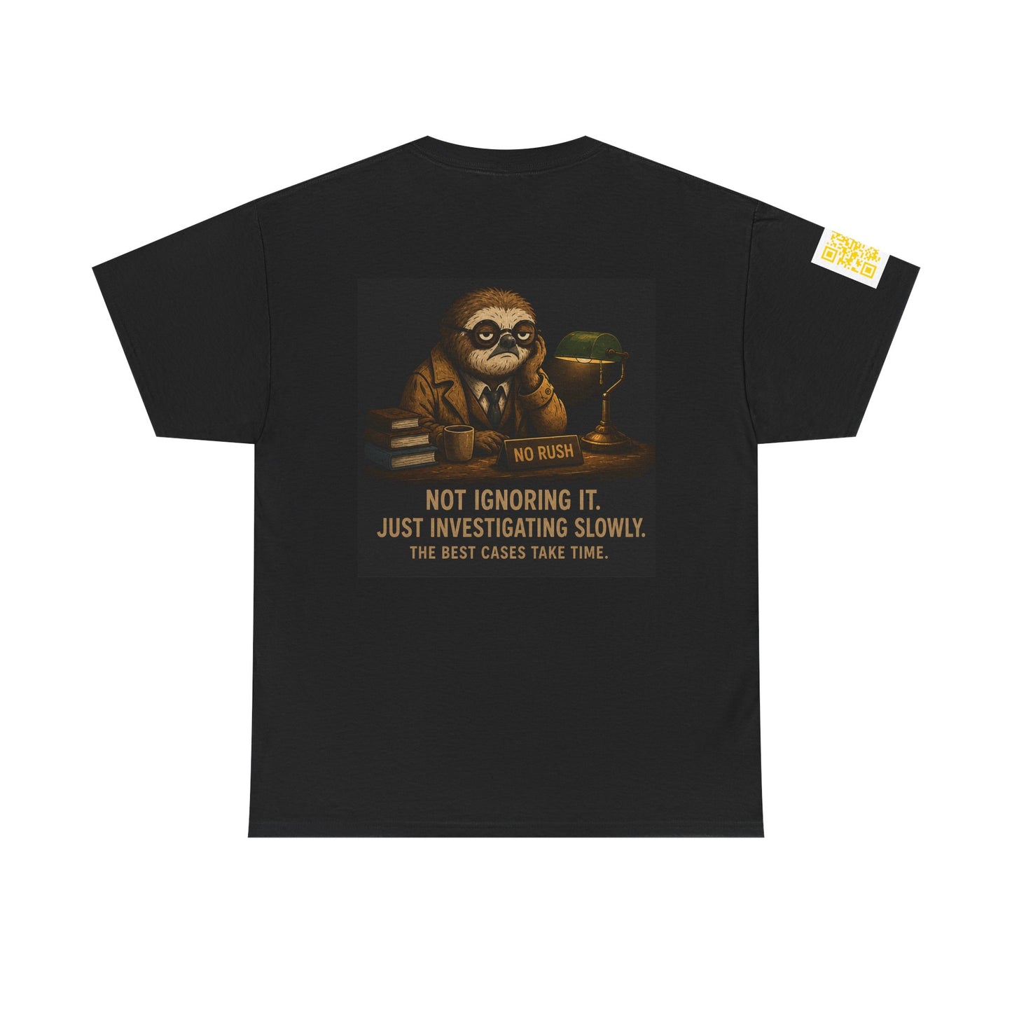 Sloth Detective Not Ignoring It. Just Investigating Slowly by Olga Foreign