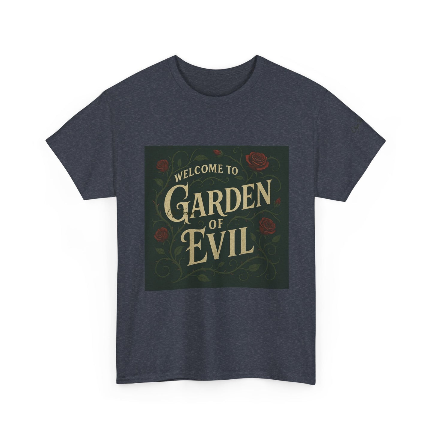 Garden of Evil by Olga Foreign Unisex Heavy Cotton Tee