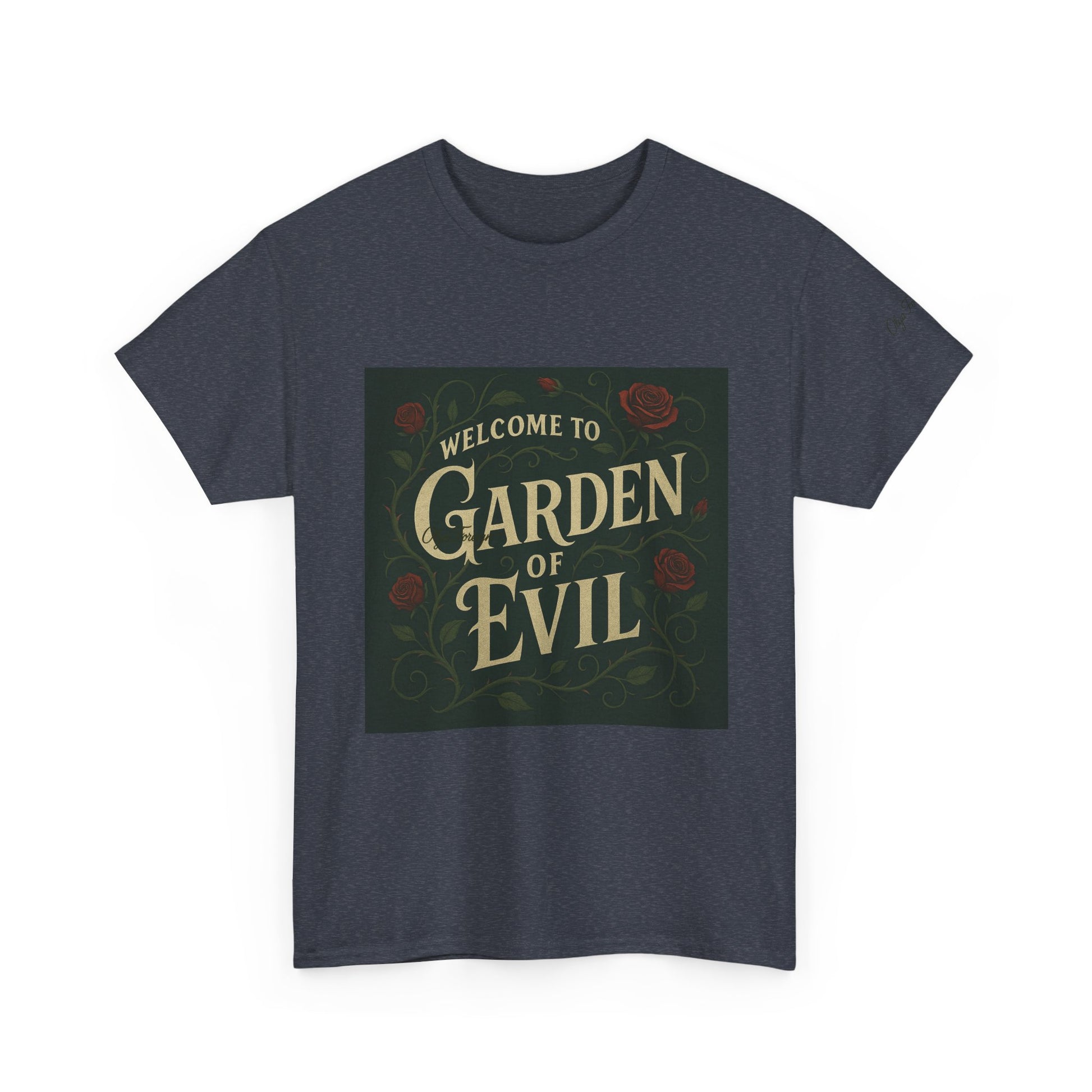Garden of Evil by Olga Foreign Unisex Heavy Cotton Tee