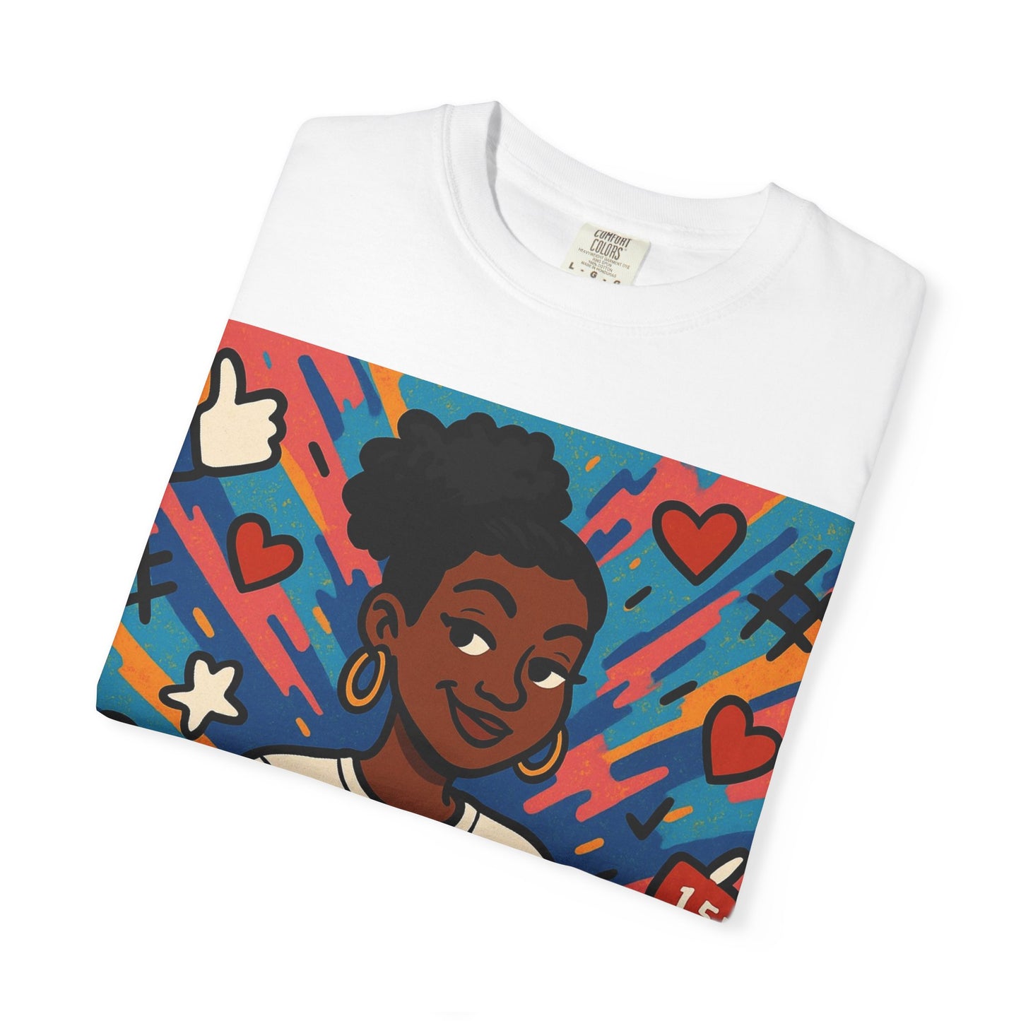 T-Shirt — "And Then My Thoughts" Empowerment Graphic Tee