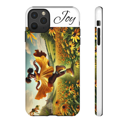 Joyful Floral Phone Case - by Olga Foreign Tough Cases for Vibrant Souls