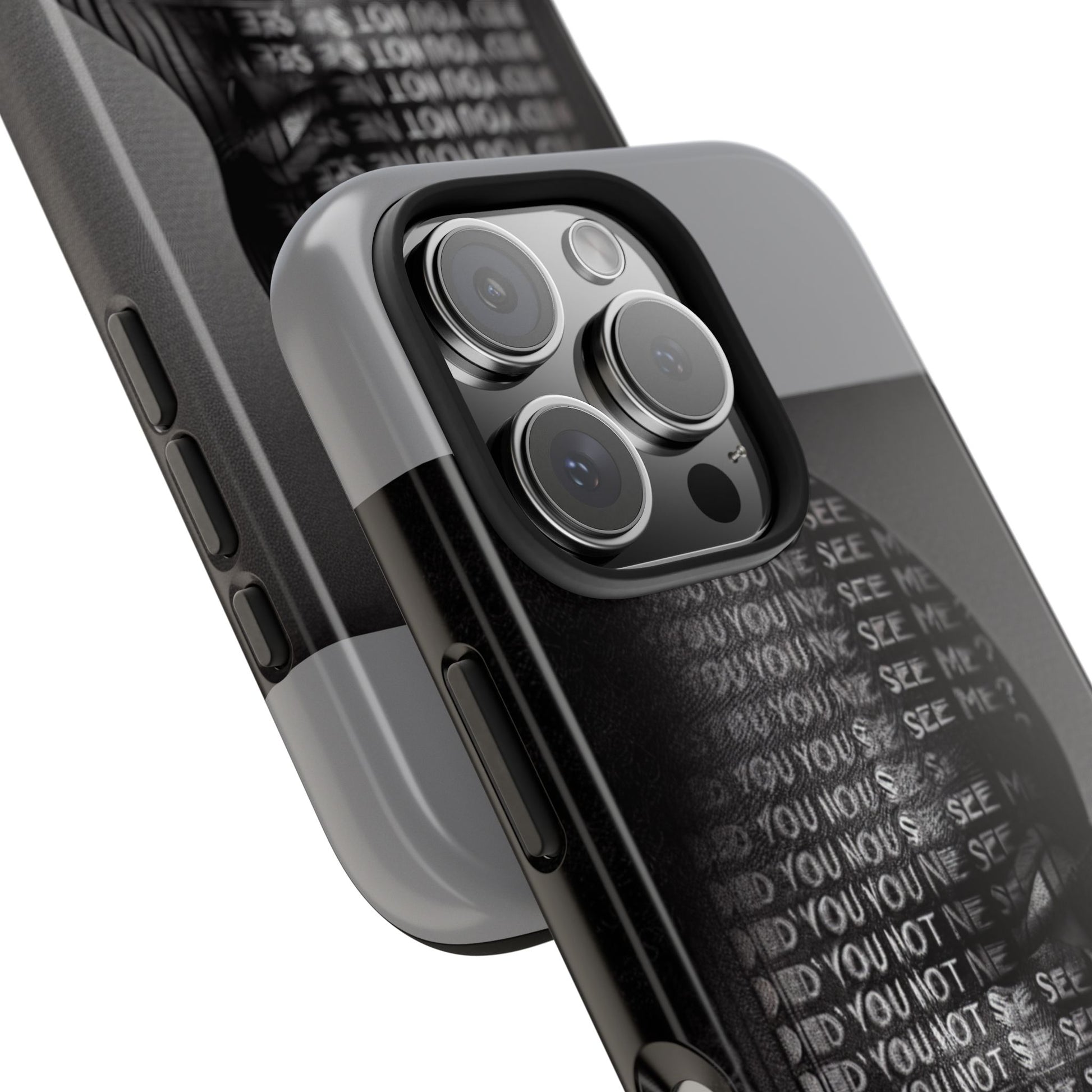 Did You Not See Me? by Olga Foreign. Tough Phone Case -