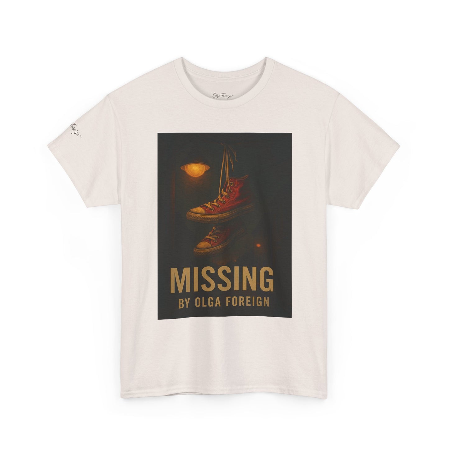 "Missing" by Olga Foreign Tee for Awareness of missing Black and Brown Women