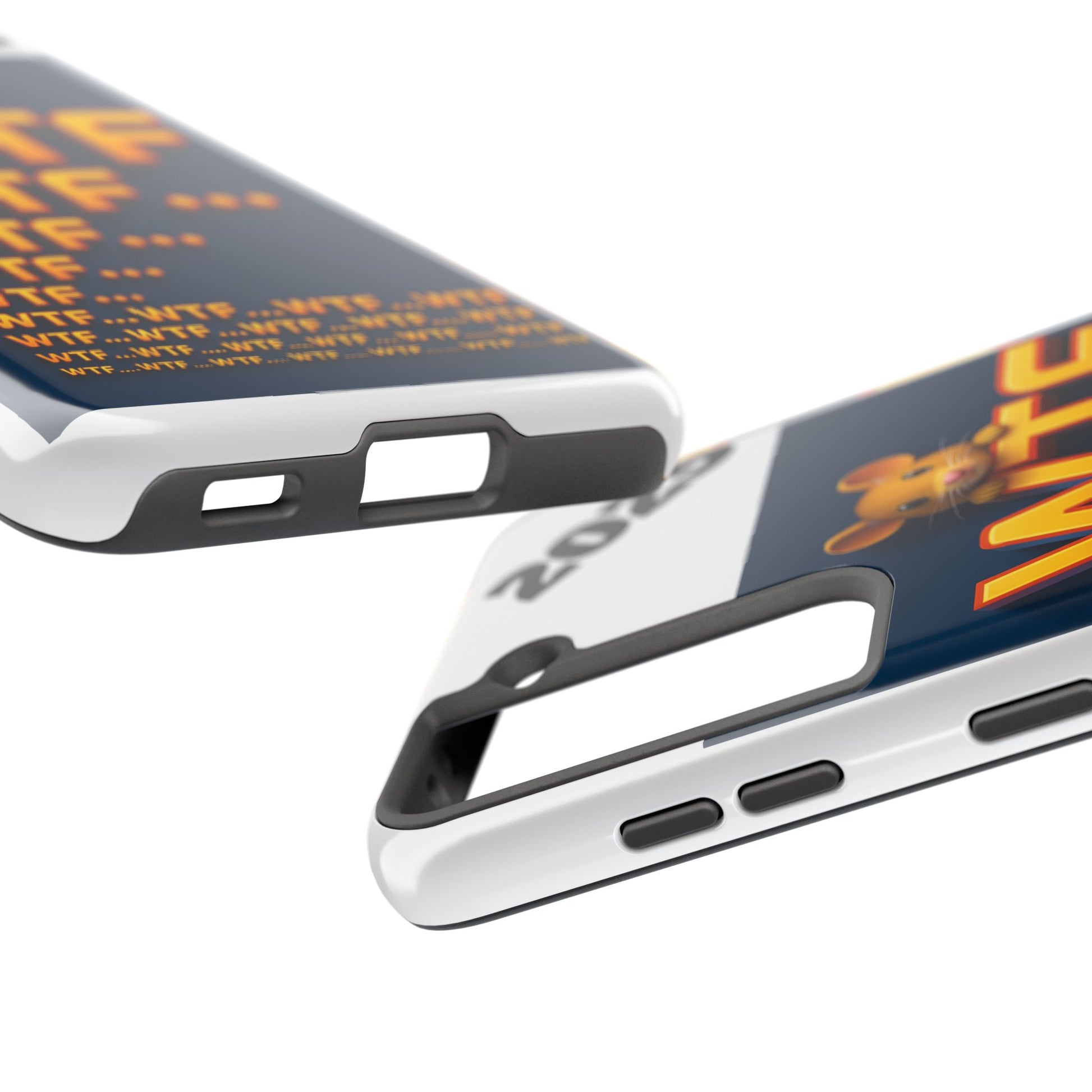 Olga Foreign Design WTF Tough Phone Case - Fun and Quirky Design for the Playful User