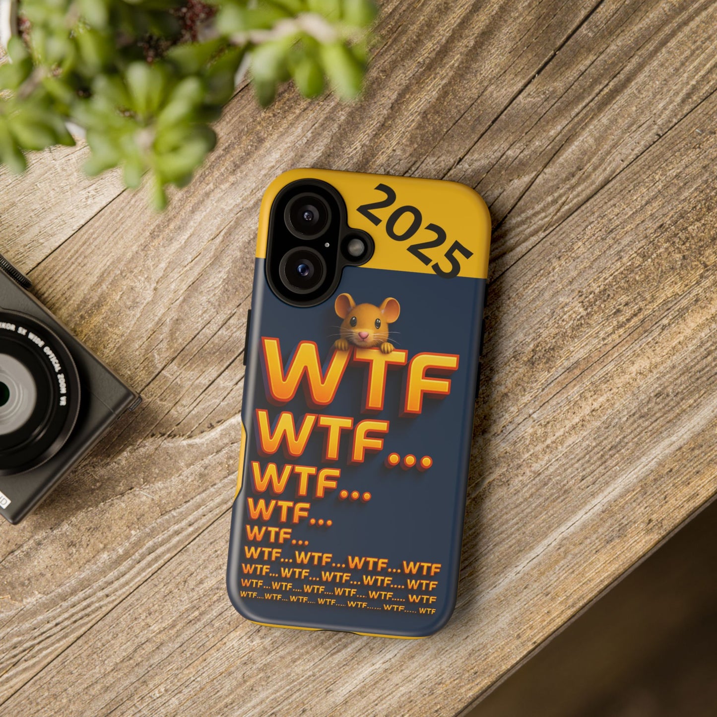 Olga Foreign Design Funny Mouse Phone Case - WTF Design - Tough and Stylish
