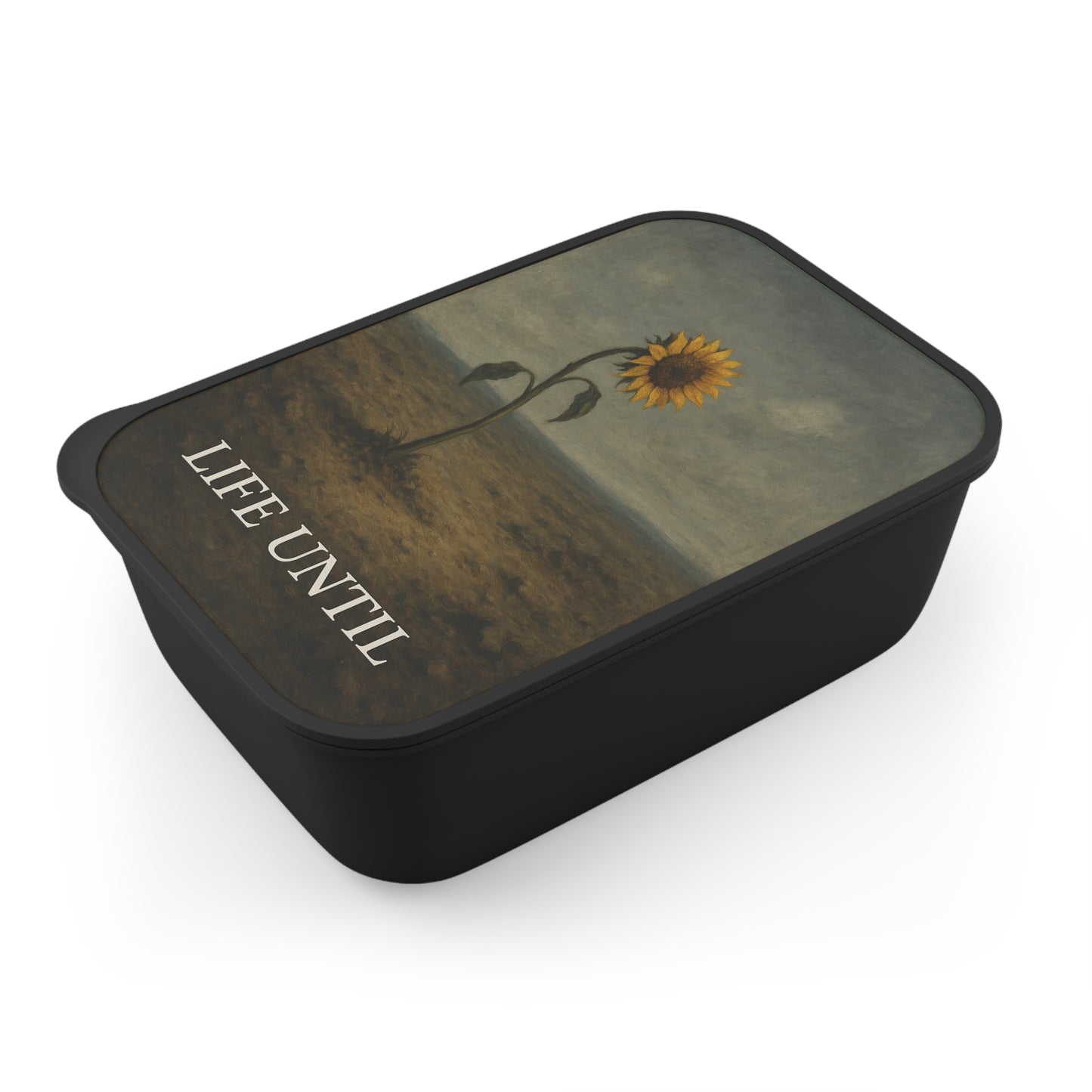 "Life Until " by Olga Foreign PLA Bento Box with Utensils