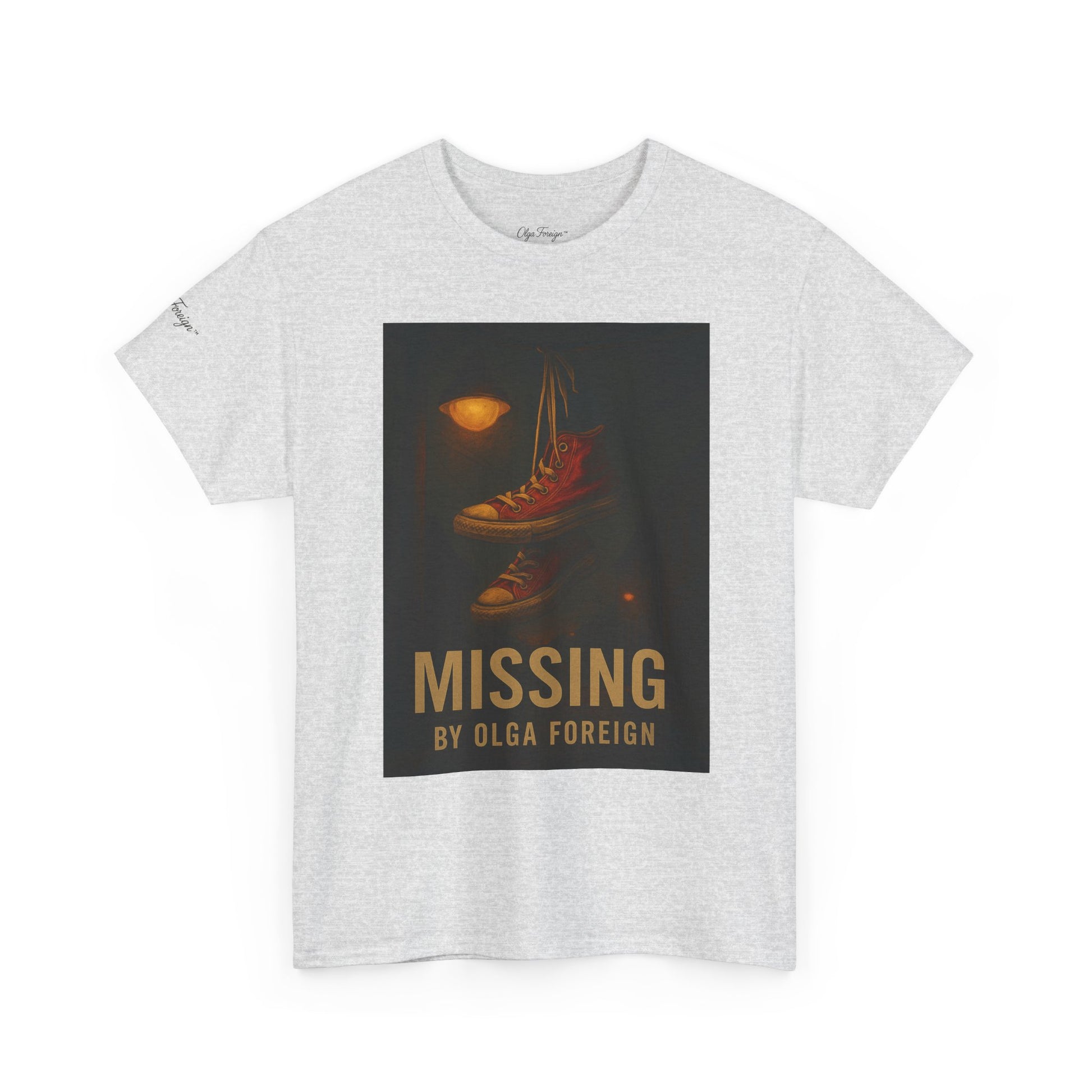 "Missing" by Olga Foreign Tee for Awareness of missing Black and Brown Women