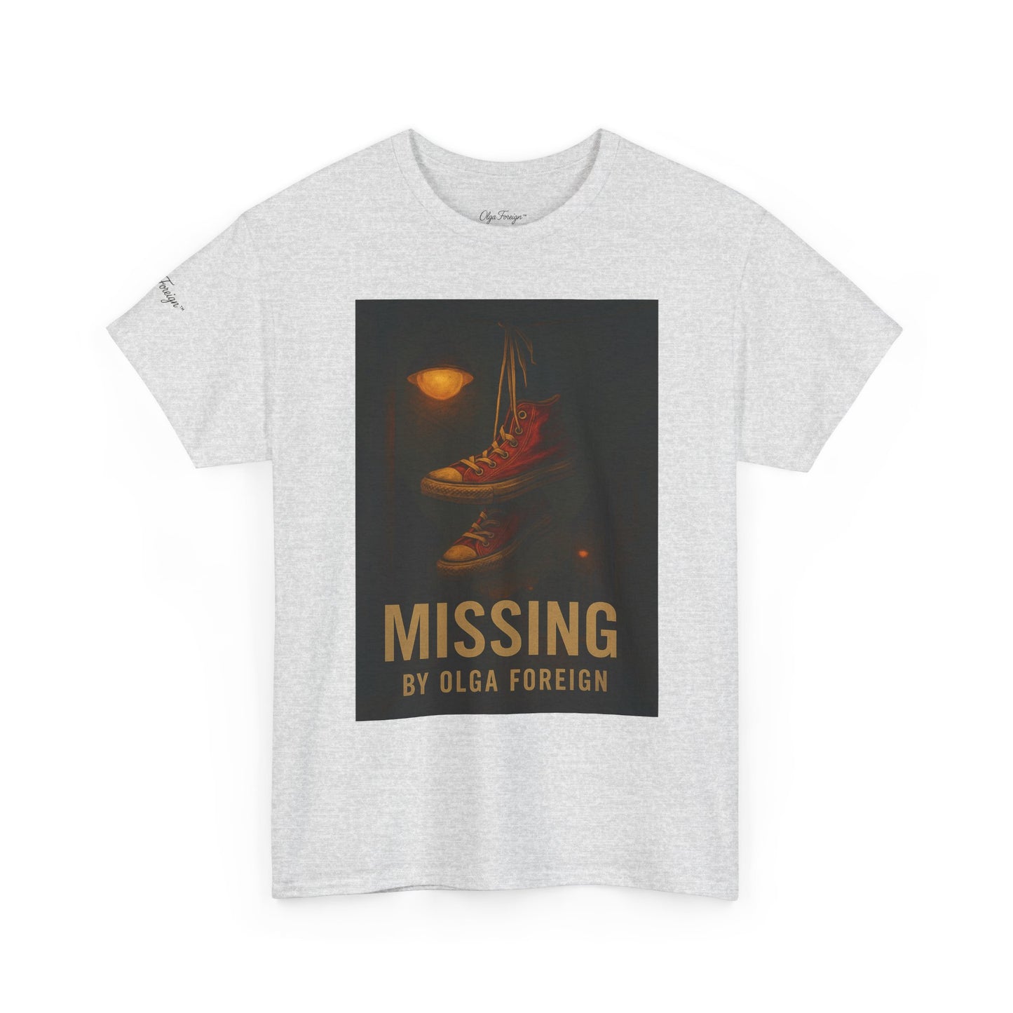 "Missing" by Olga Foreign Tee for Awareness of missing Black and Brown Women