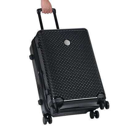 3 Piece Set Of Hard Shell Suitcase20 Inches, 24 Inches, 28 Inches